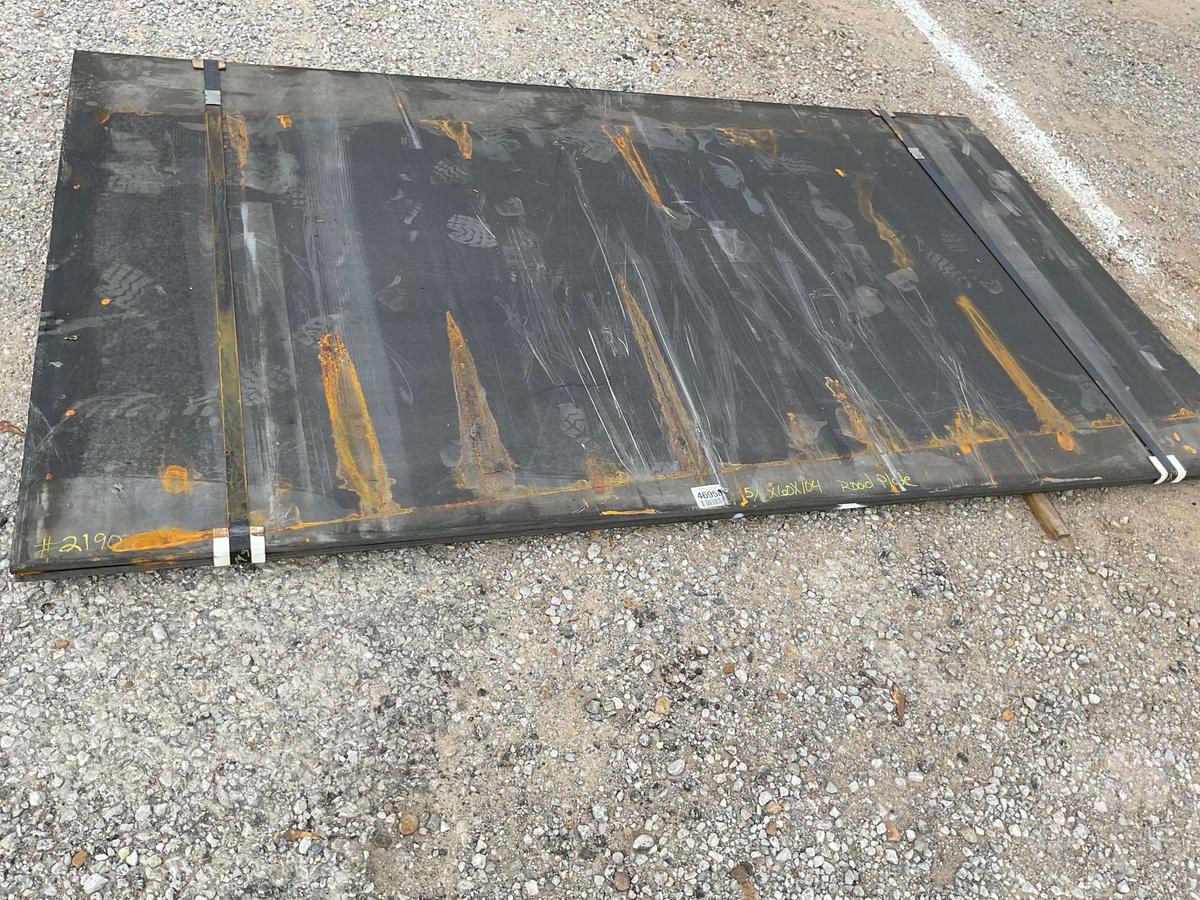 5/8"X60X104 STEEL PLATE / ROAD PLATE