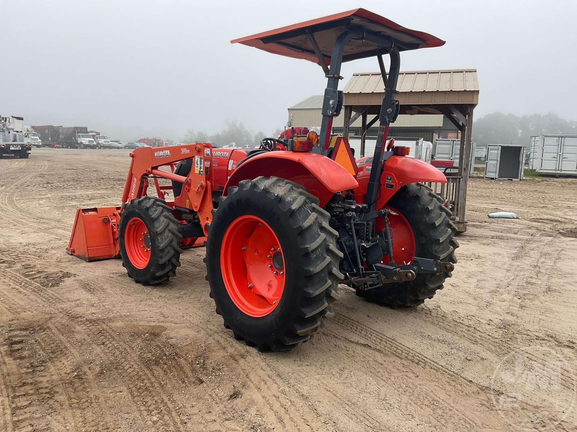 KUBOTA M5660SUD 4X4 TRACTOR W/ LOADER SN: 50736