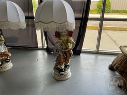 ANTIQUE CAPODIMONTE LAMP