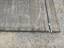 5/8"X72X92 STEEL PLATE / ROAD PLATE