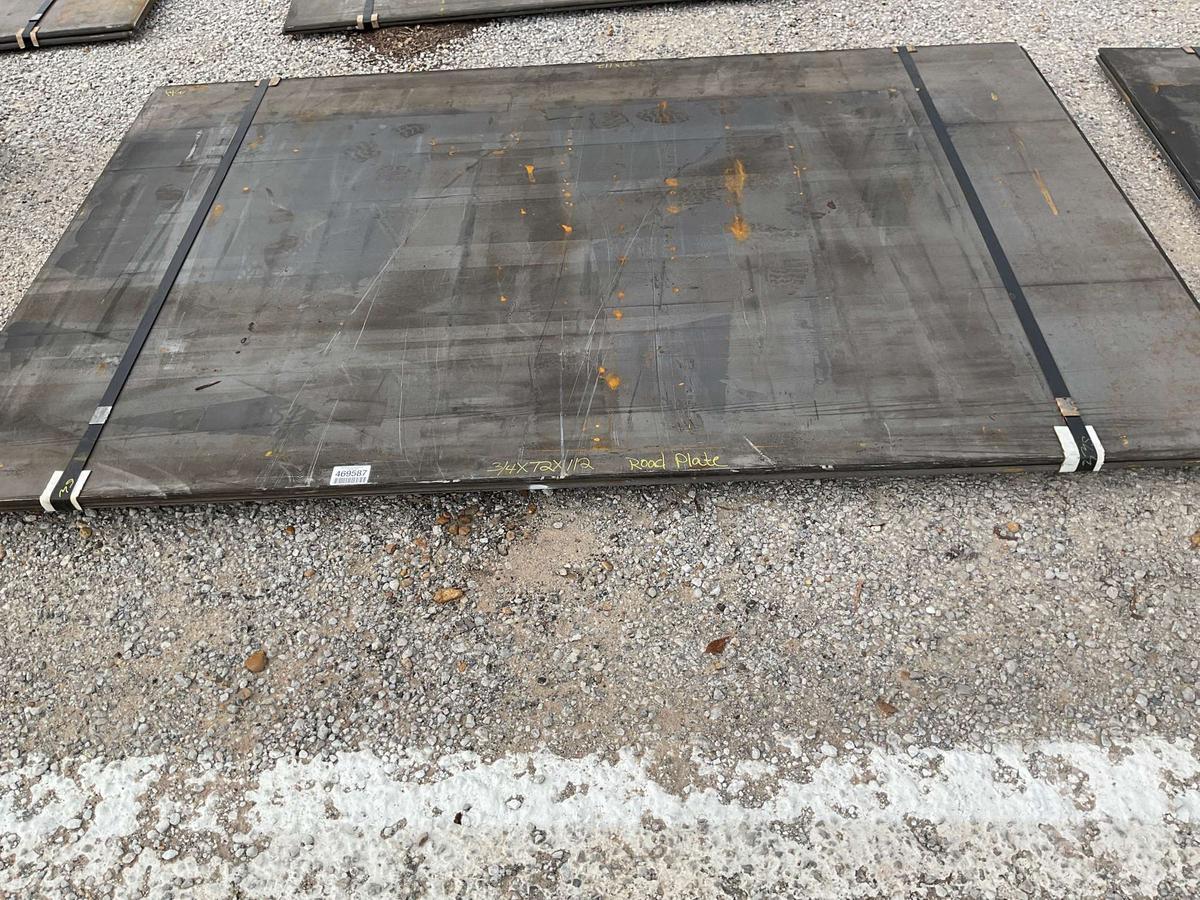 3/4"X72X112 STEEL PLATE / ROAD PLATE