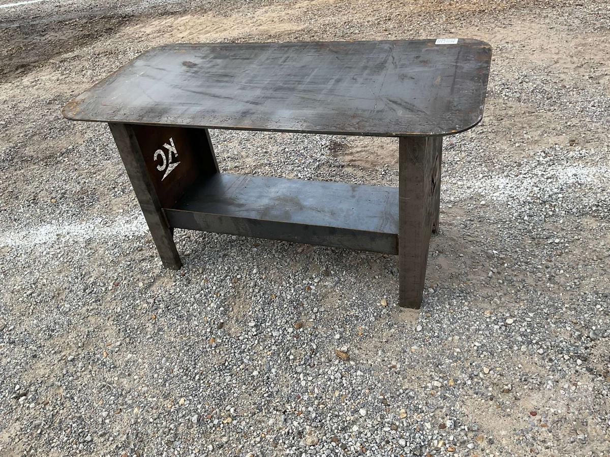 30" X 57" WELDING TABLE