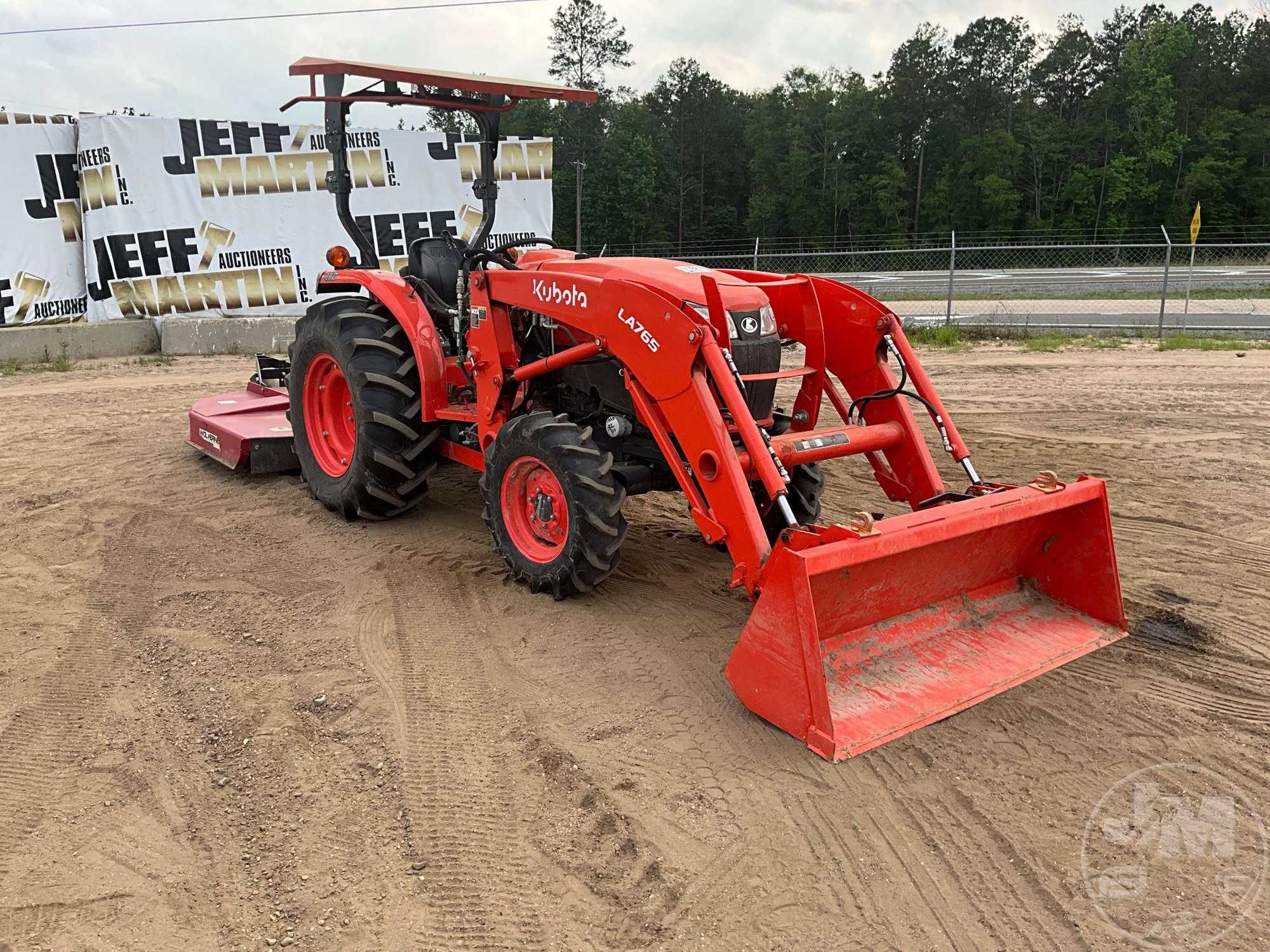 2021 KUBOTA L4701D 4X4 TRACTOR W/ LOADER SN: KBUL4CDRELJL71149