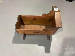 ANTIQUE ROCKING CRADLE