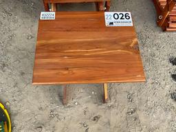 WOODEN COFFEE TABLE