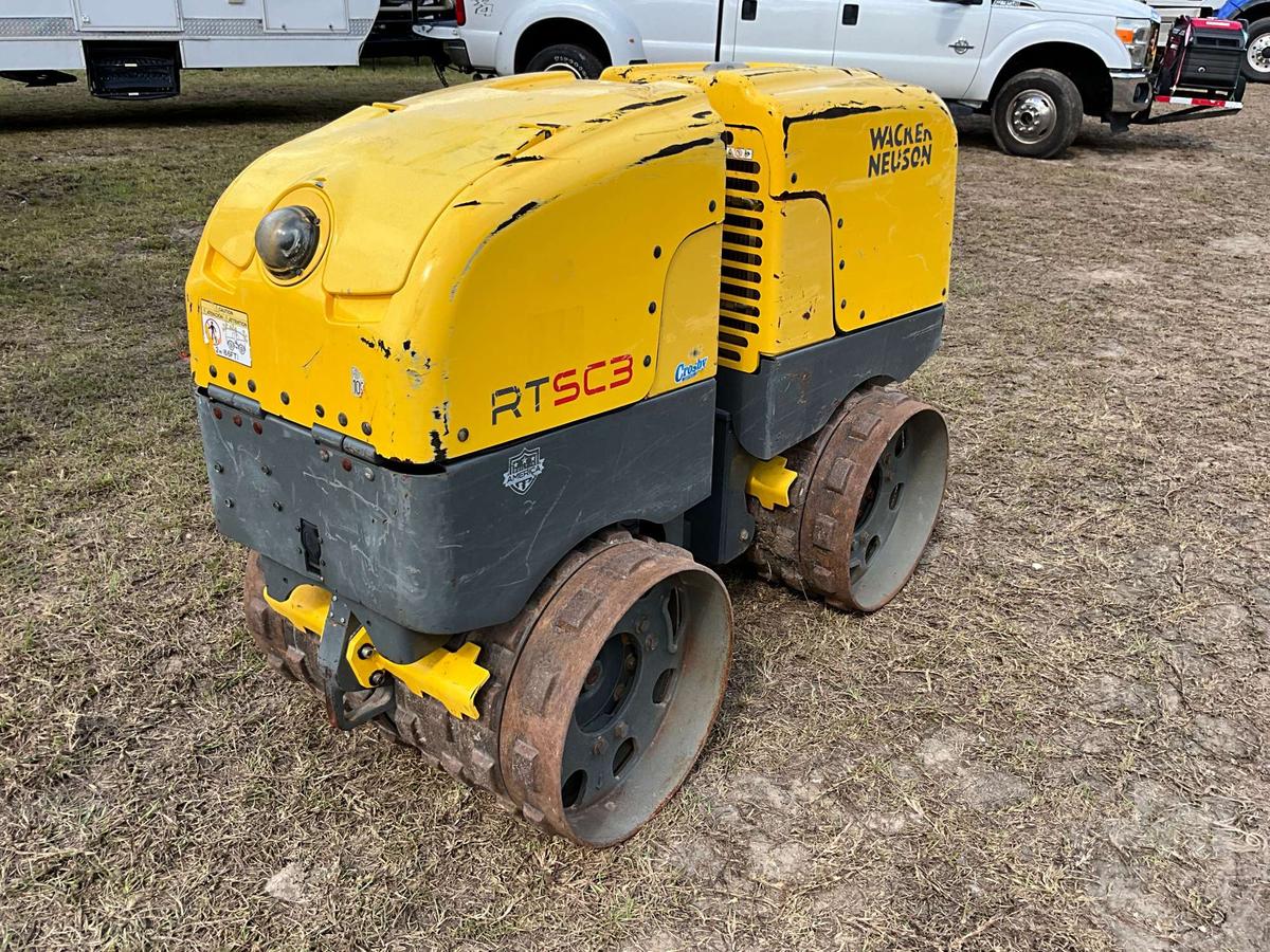 WACKER NEUSON RTSC3 TANDEM VIBRATORY ROLLER