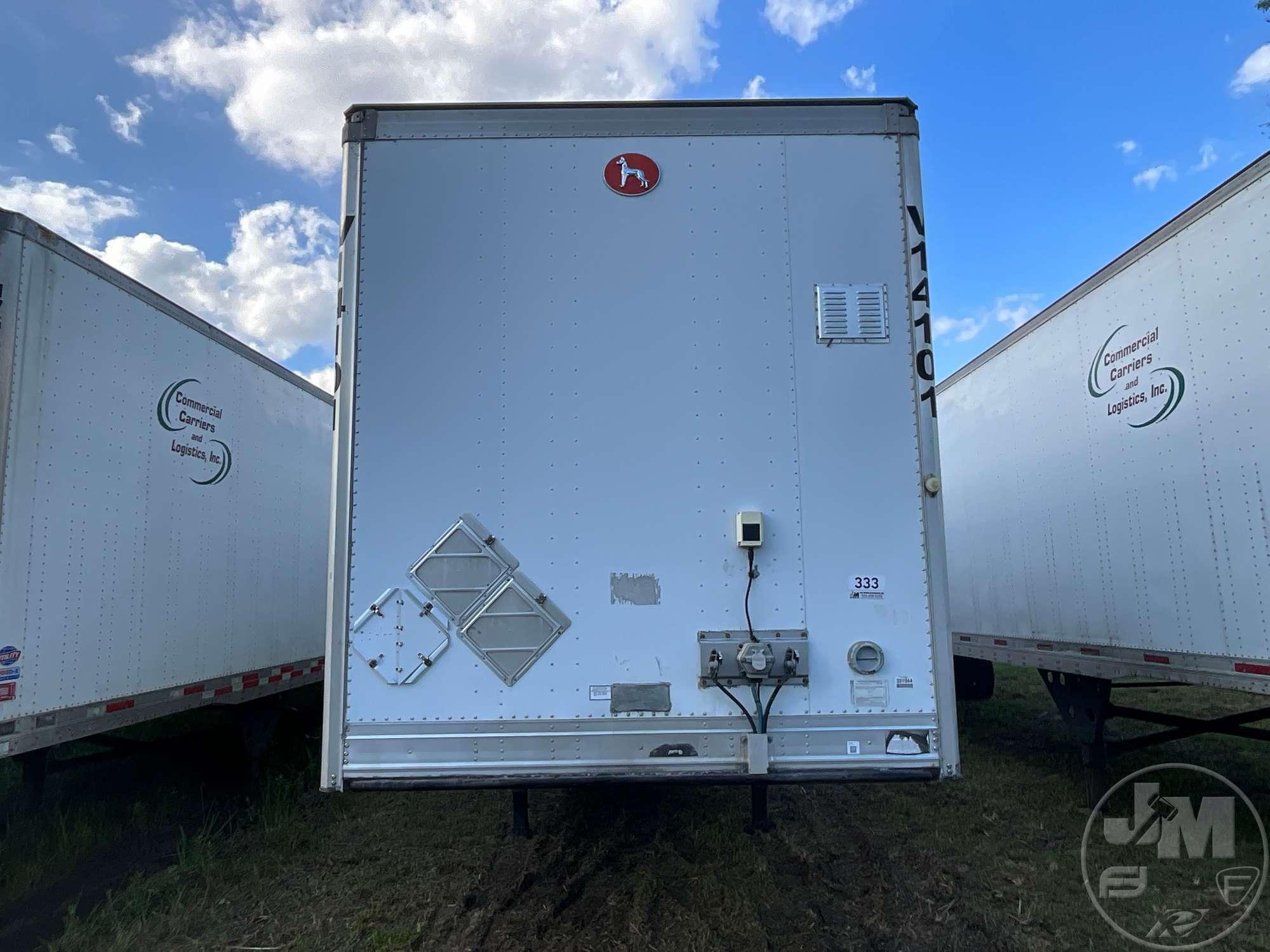 2013 GREAT DANE TRAILERS 53'X102" VAN TRAILER VIN: 1GRAP0629ET584337