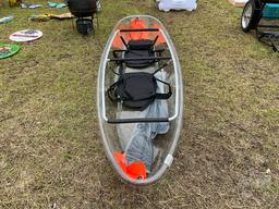 2 PERSON CLEAR KAYAK
