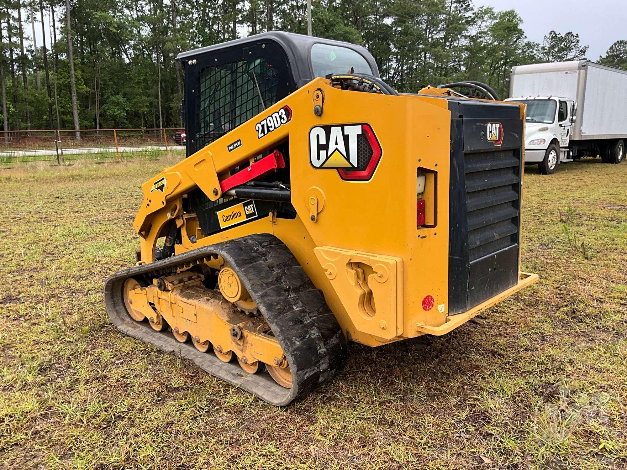 2021 CATERPILLAR MODEL 279D3 MULTI TERRAIN LOADER SN: CAT0279DKRB902545