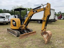 2016 CATERPILLAR 303.5E2 MINI EXCAVATOR SN: CAT3035ETJWY00523