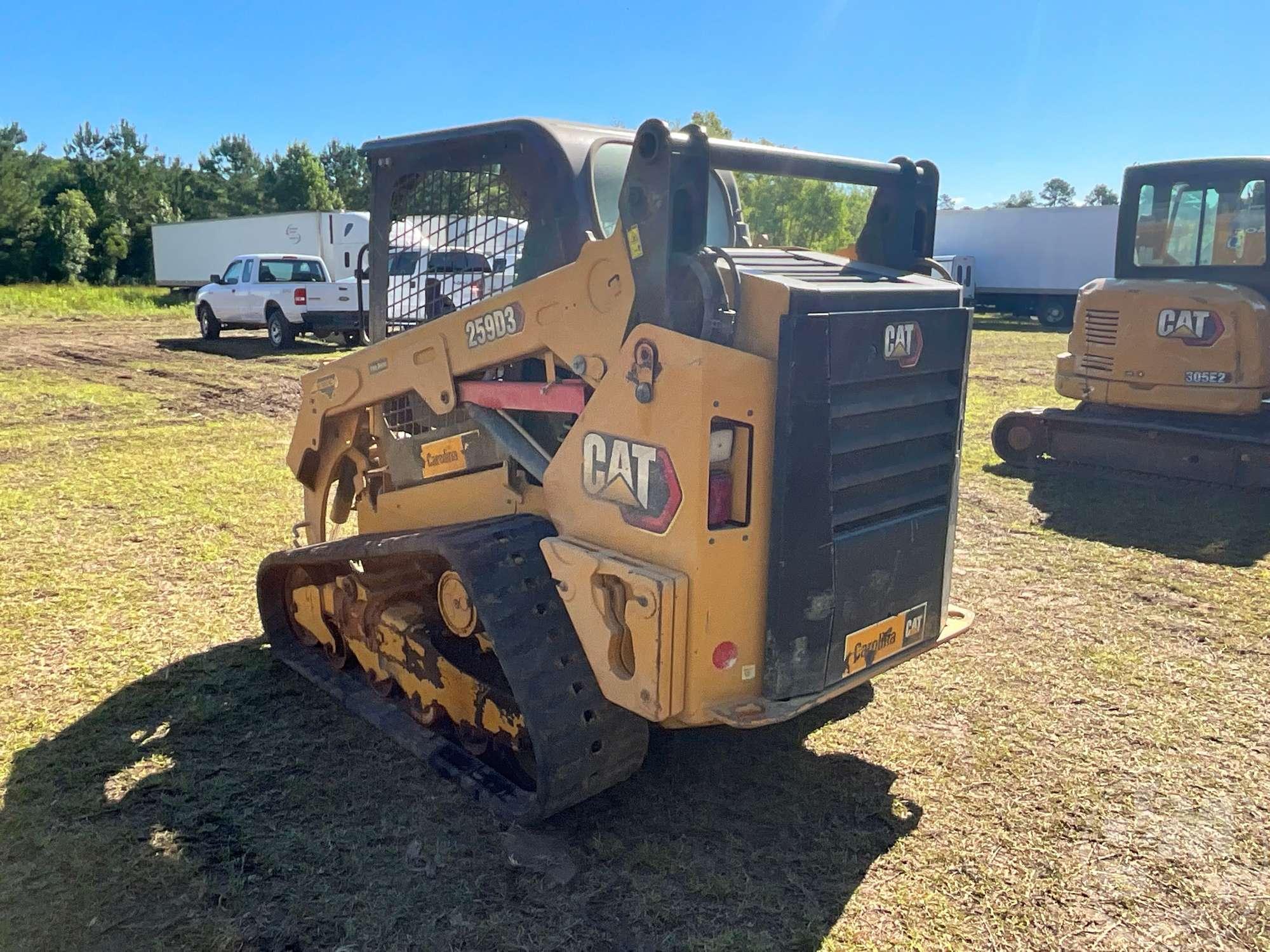 2021 CATERPILLAR MODEL 259D3 MULTI TERRAIN LOADER SN: CAT0259DVCW912968