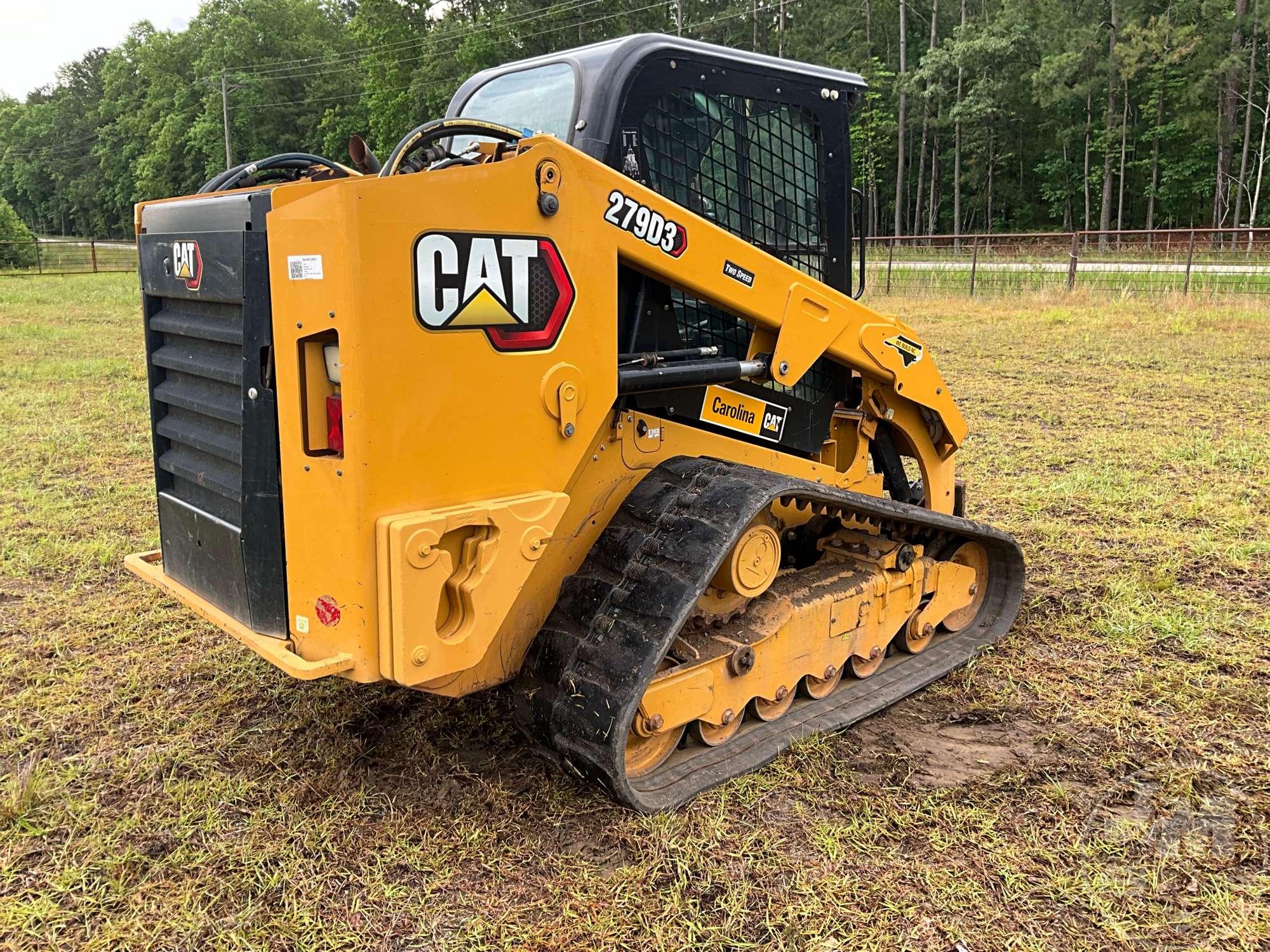 2021 CATERPILLAR MODEL 279D3 MULTI TERRAIN LOADER SN: CAT0279DKRB902545