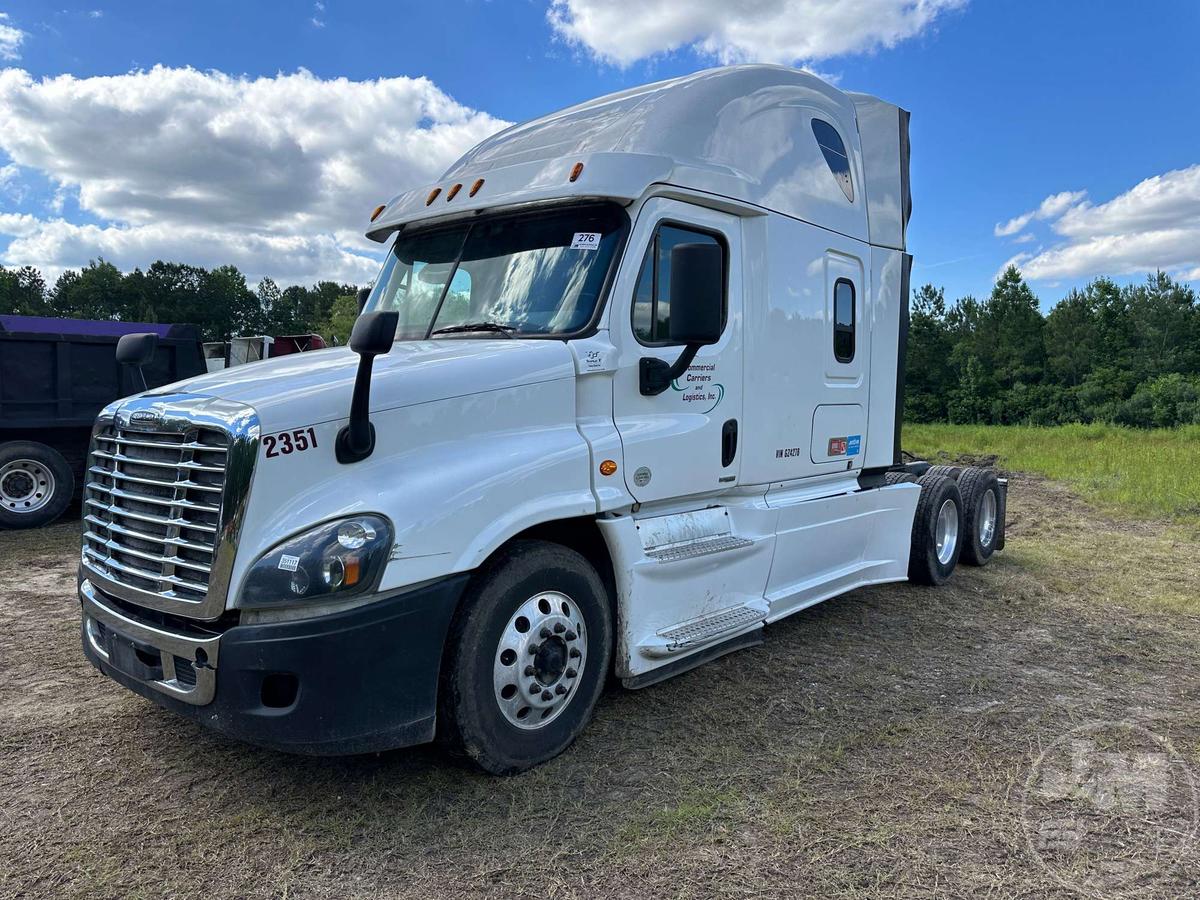 2016 FREIGHTLINER CASCADIA TANDEM AXLE TRUCK TRACTOR VIN: 1FUJGLD50GLGZ4278