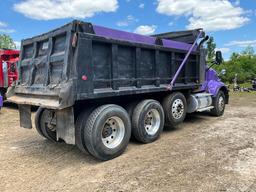 2003 KENWORTH T800 TRI-AXLE DUMP TRUCK VIN: 1NKDXUEX13J705588