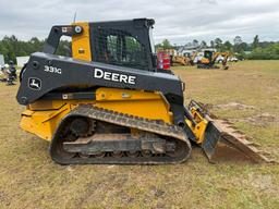 2019 DEERE MODEL 331G MULTI TERRAIN LOADER SN: 1T0331GKLKF357184