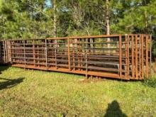 QTY OF (18) 24’...... CATTLE PANELS, TWO 24’...... PANELS W/
