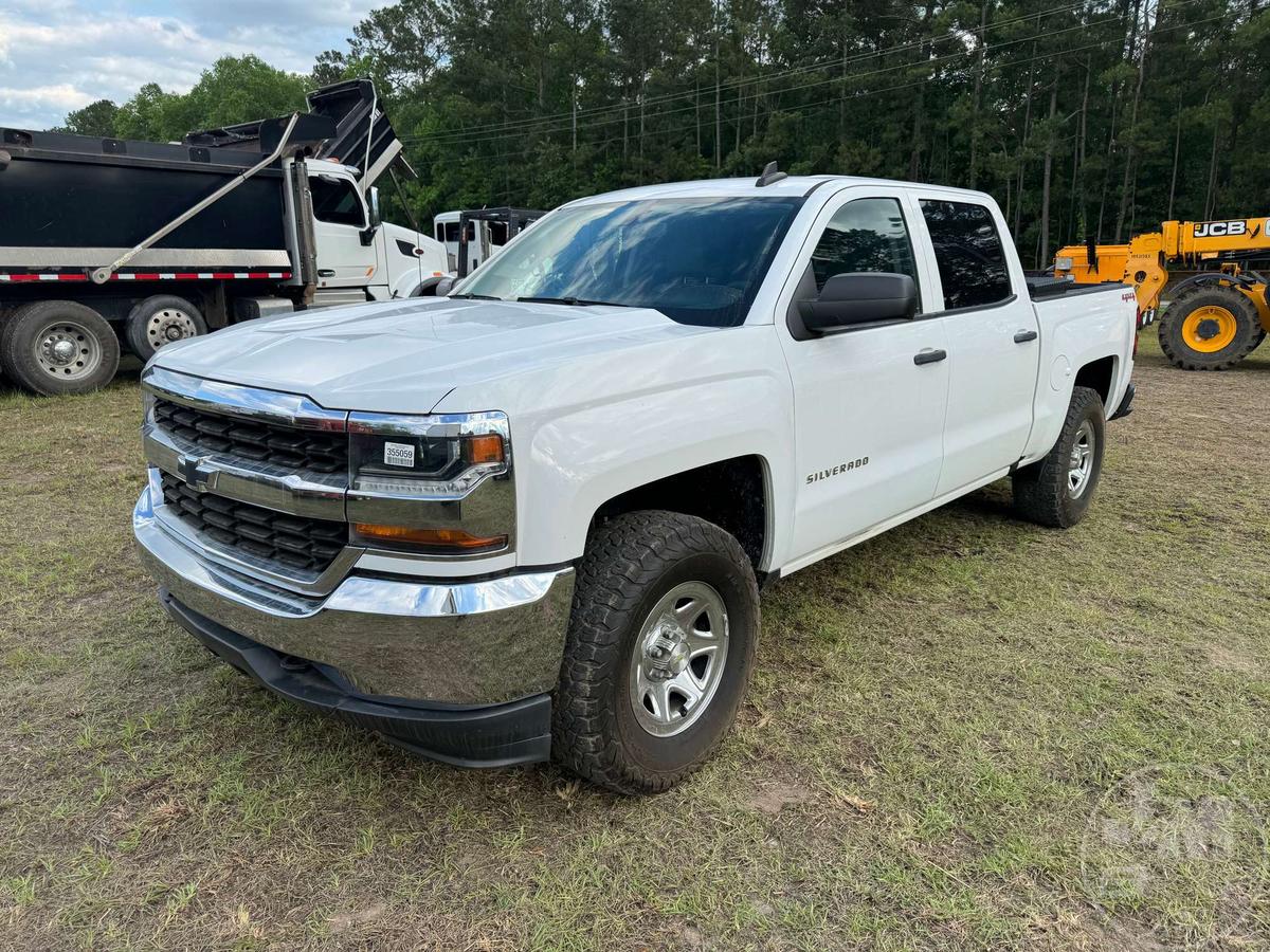 2017 CHEVROLET SILVERADO CREW CAB 4X4 PICKUP VIN: 3GCUKNEC5HG244018