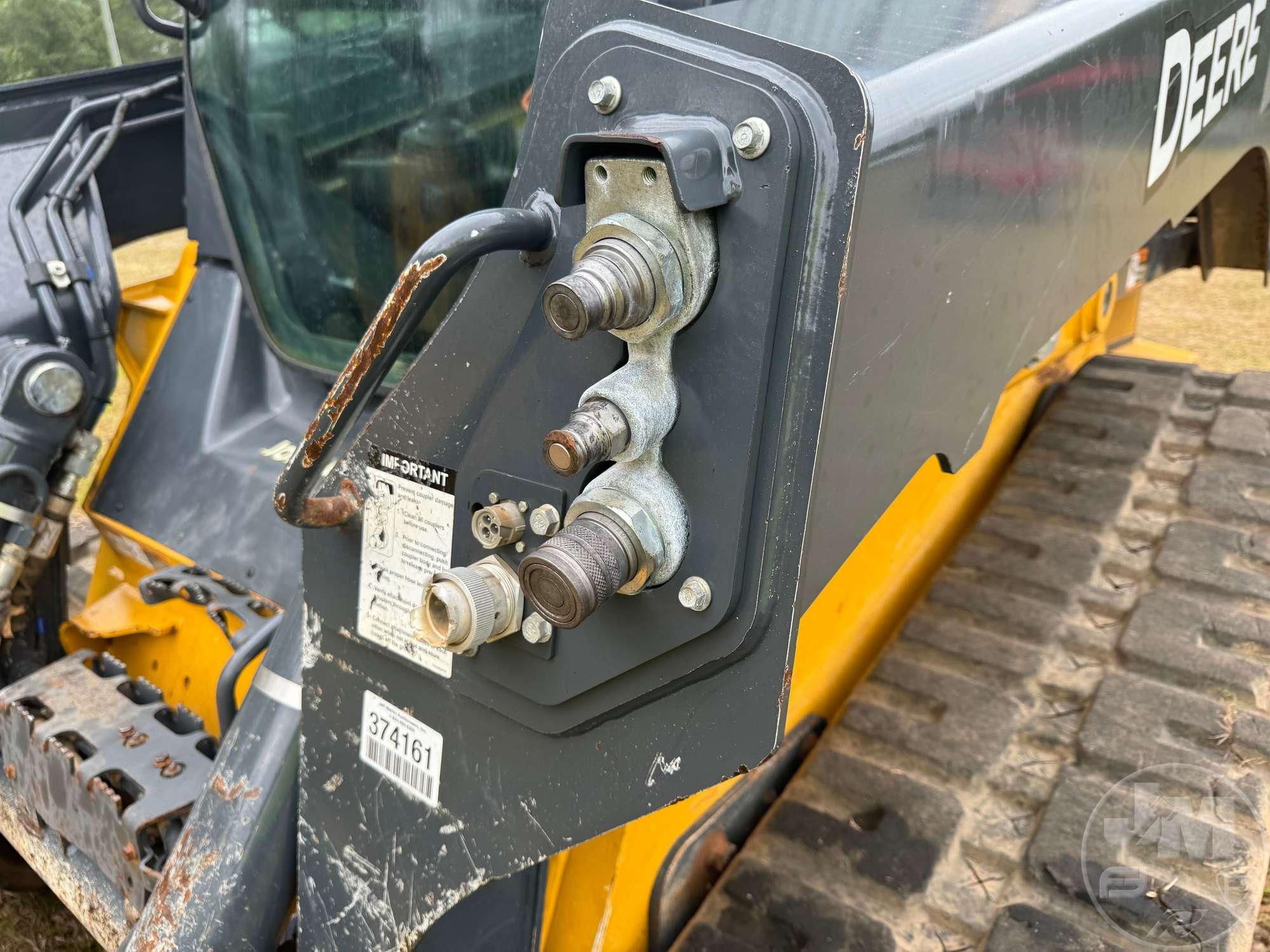 2019 DEERE MODEL 331G MULTI TERRAIN LOADER SN: 1T0331GKLKF357184