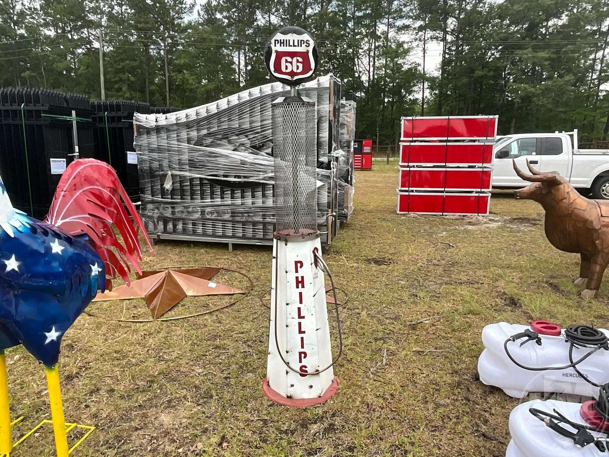 PHILLIPS 66 METAL GAS PUMP