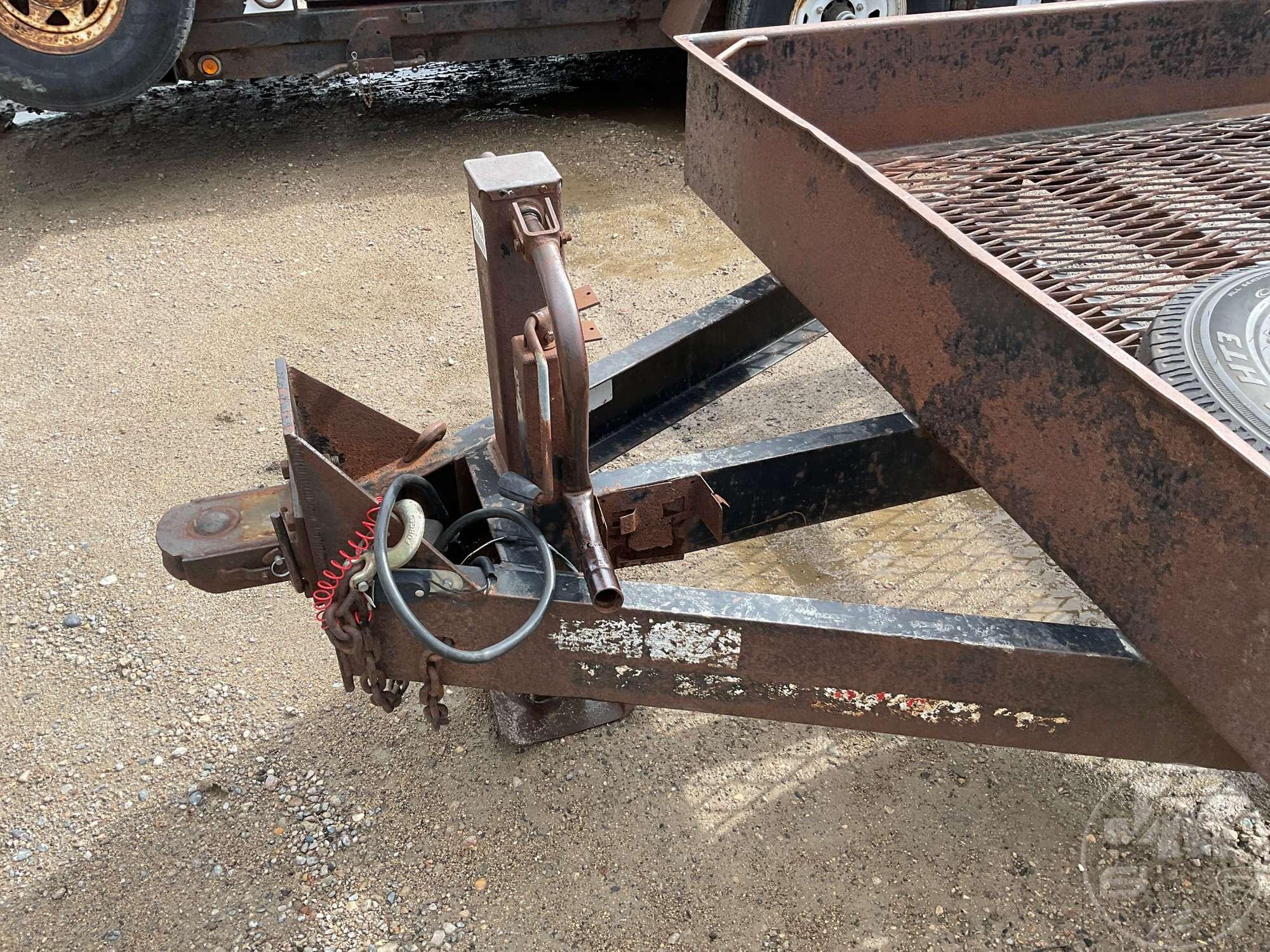 2000 FELLING EQUIPMENT TRAILER 6'6"X20'