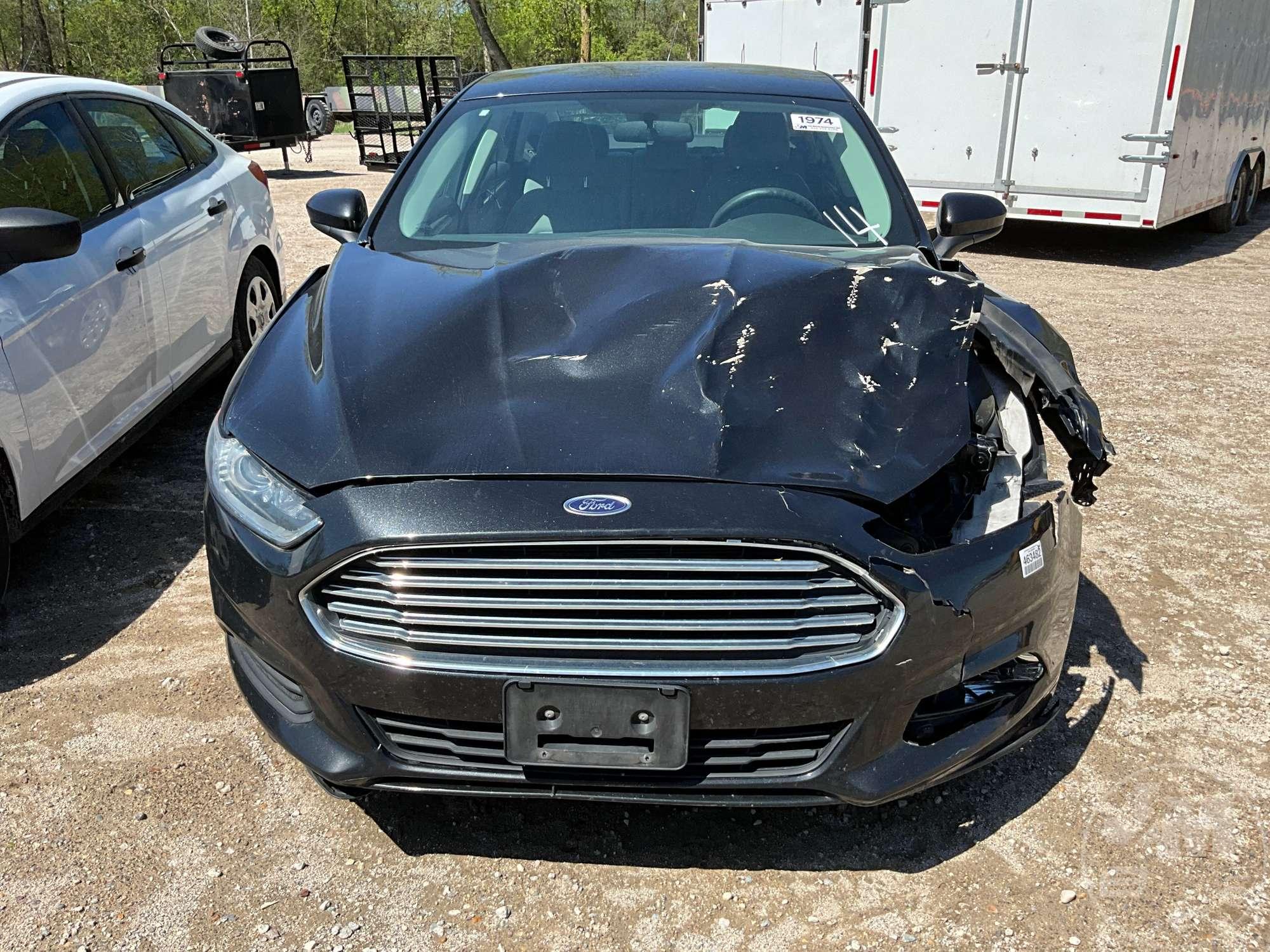 2014 FORD FUSION VIN: 3FA6P0G7XER322487 CAR