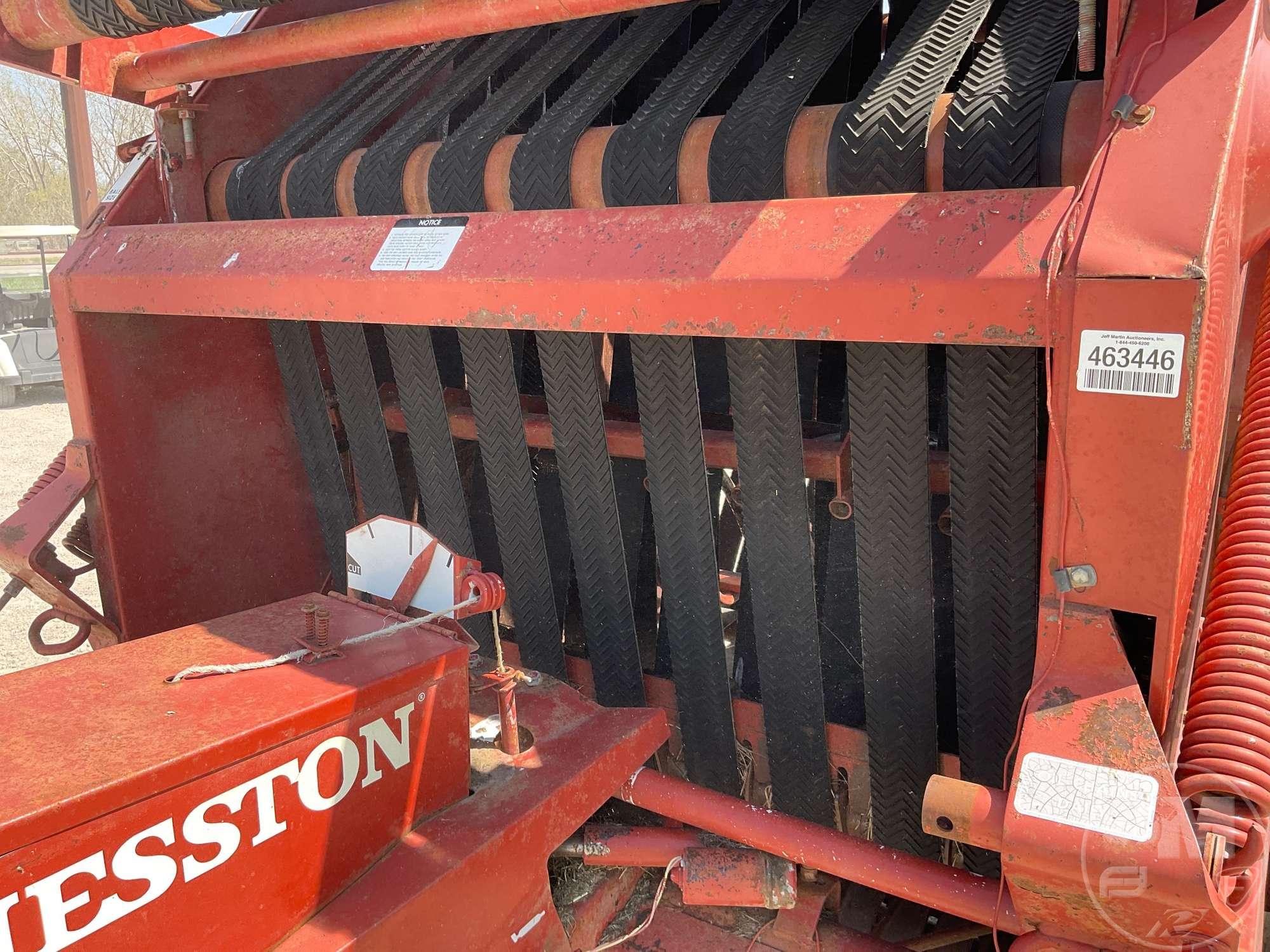 HESSTON ROUND BALER ROUNDER 5510  SN: R5511327