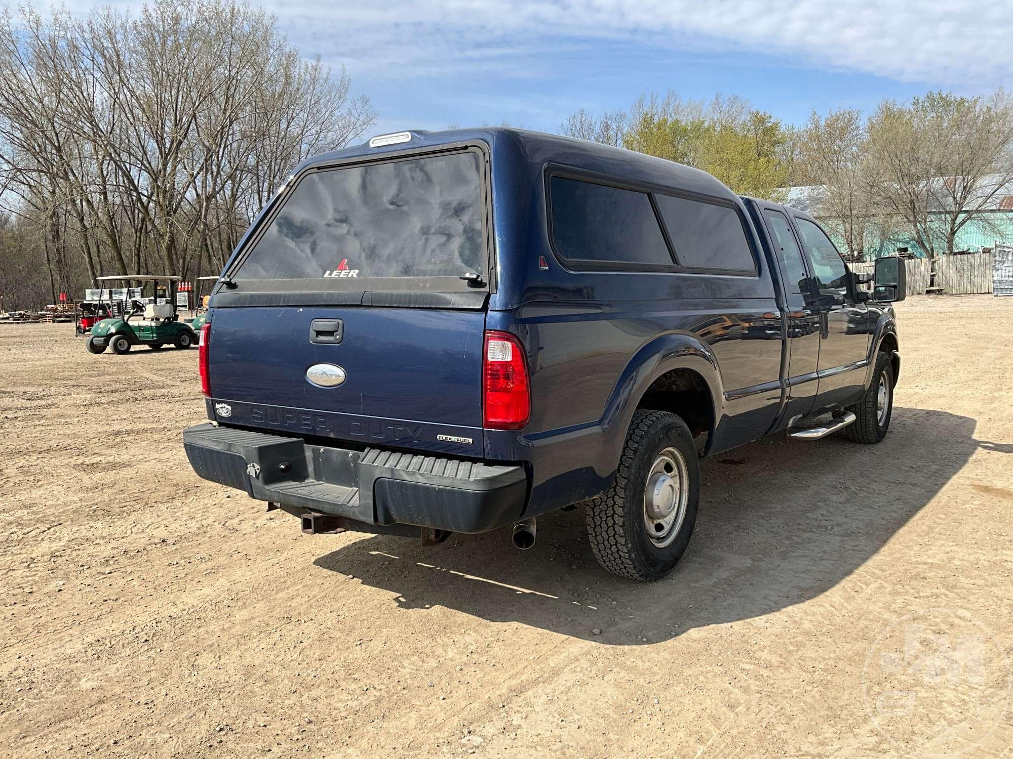 2012 FORD F-250 LARIAT SUPERCAB EXTENDED CAB PICKUP VIN: 1FT7X2A6XCEC32864