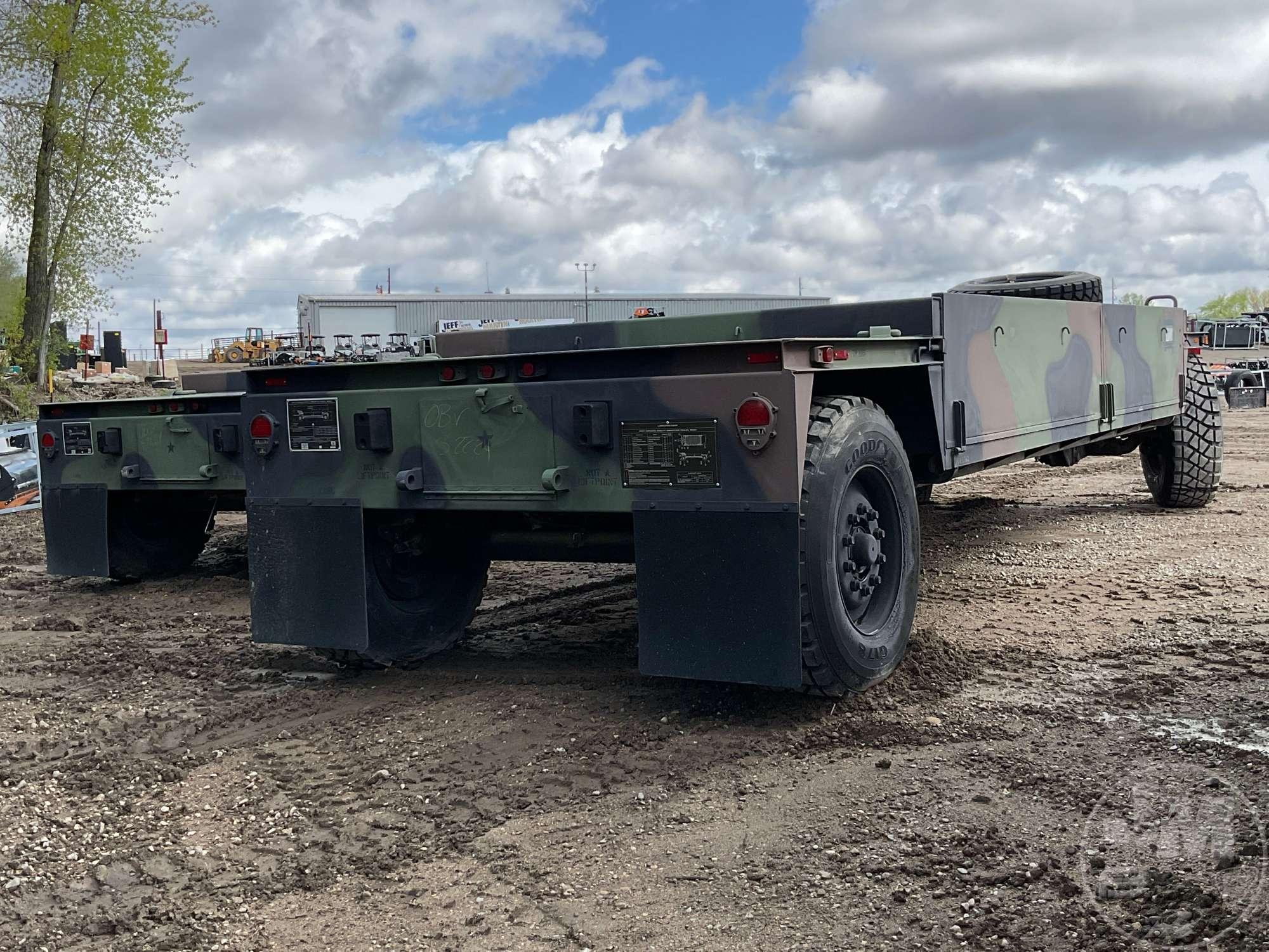 2010 DRS SUSTAINMENT SYSTEMS M989A1 VIN: NW2FE2 4163 T/A HEAVY EXPANDED MOBILITY AMMUNITION TRAILER