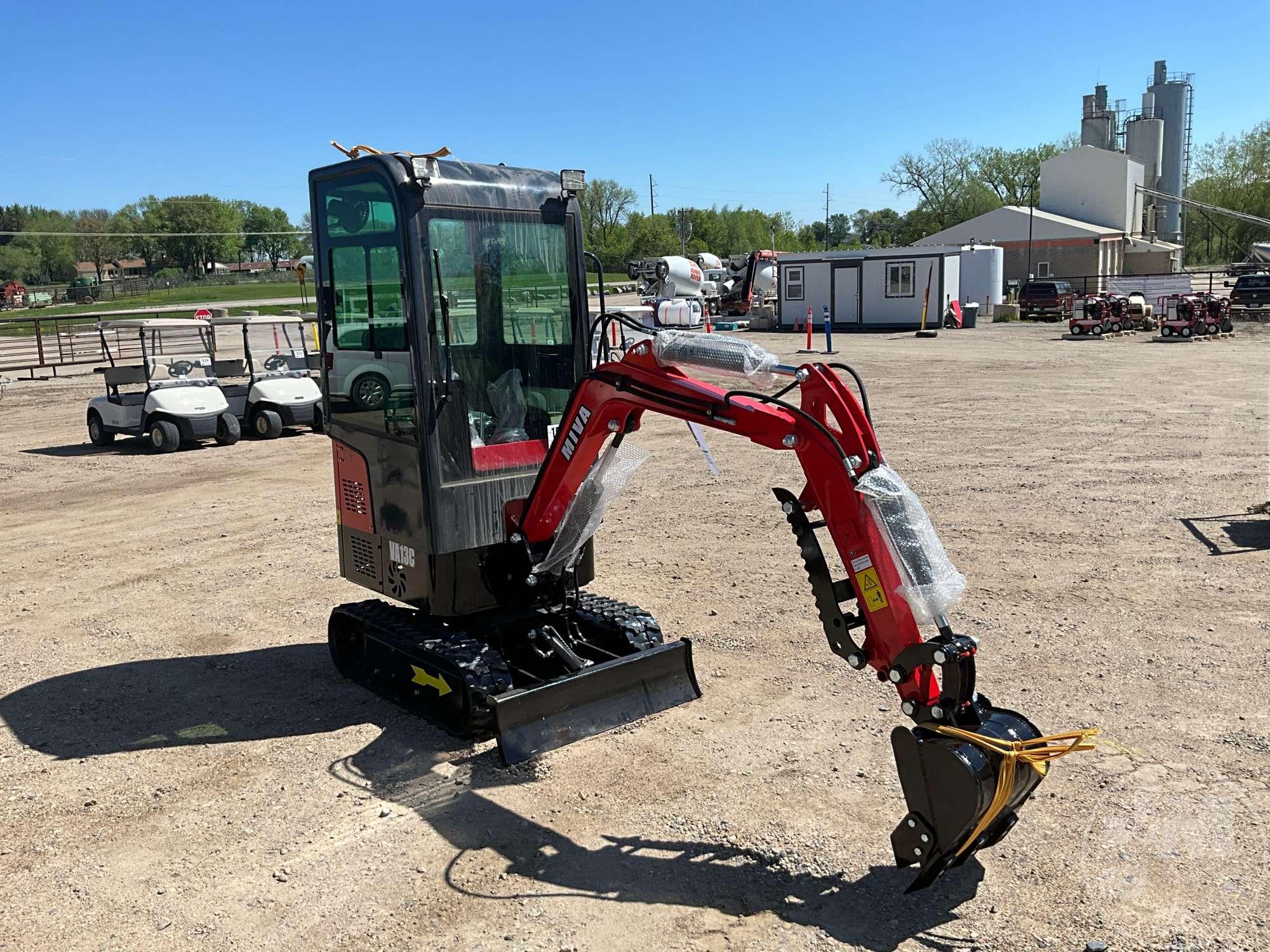 2024 MIVA VA13 MINI EXCAVATOR SN: VA13C240527