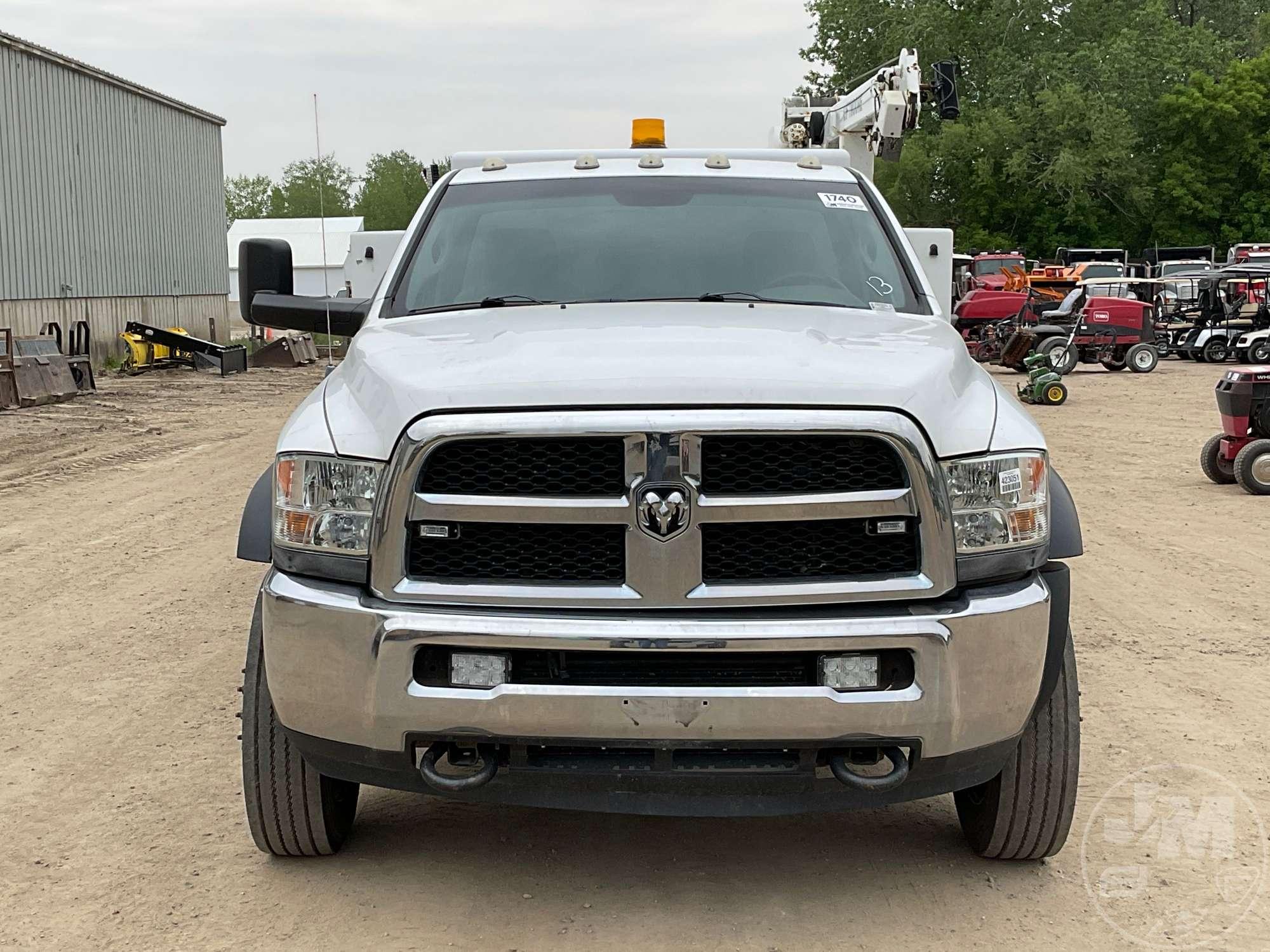 2013 RAM 5500 HEAVY DUTY S/A MECHANICS TRUCK VIN: 3C7WRMBL1DG564064