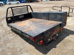 MONROE STEEL 8’...... FLAT BED TRUCK BODY WITH TOOLBOXES