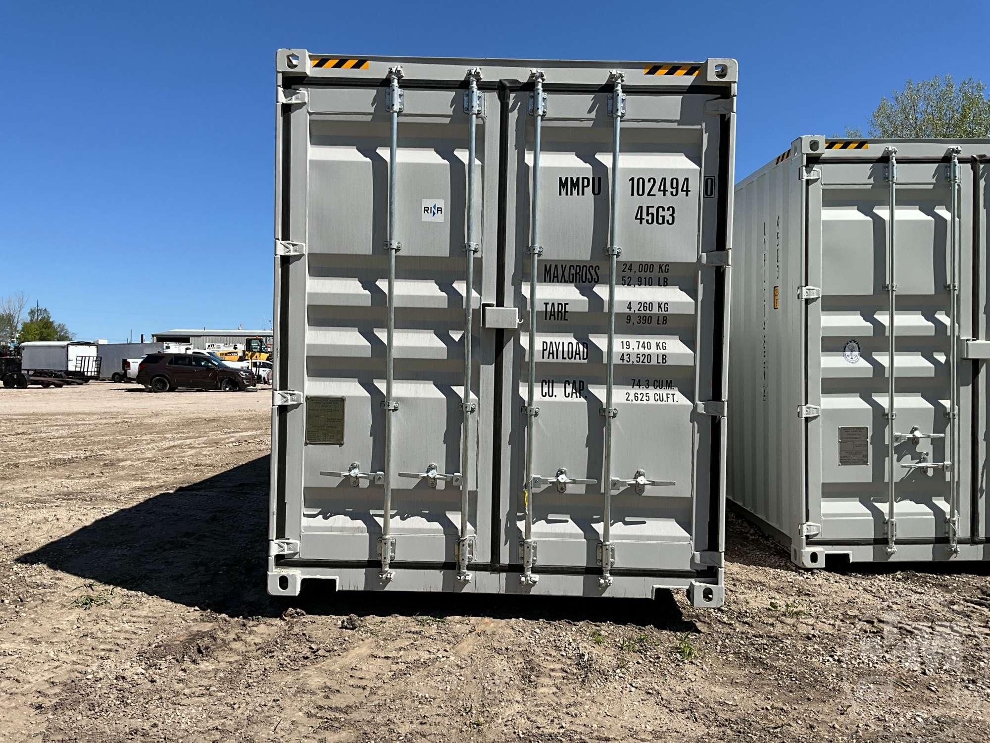 2023 CTN 40' CONTAINER SN: MMPU1024940