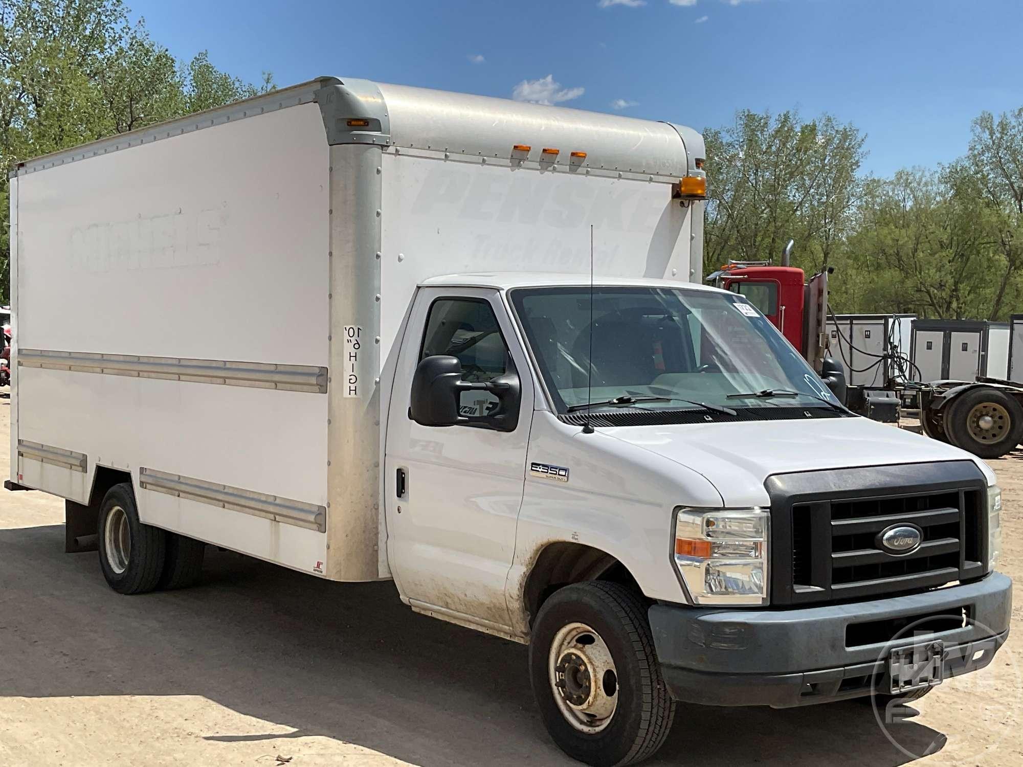 2012 FORD E-350 SINGLE AXLE VAN TRUCK VIN: 1FDWE3FS5CDA34773