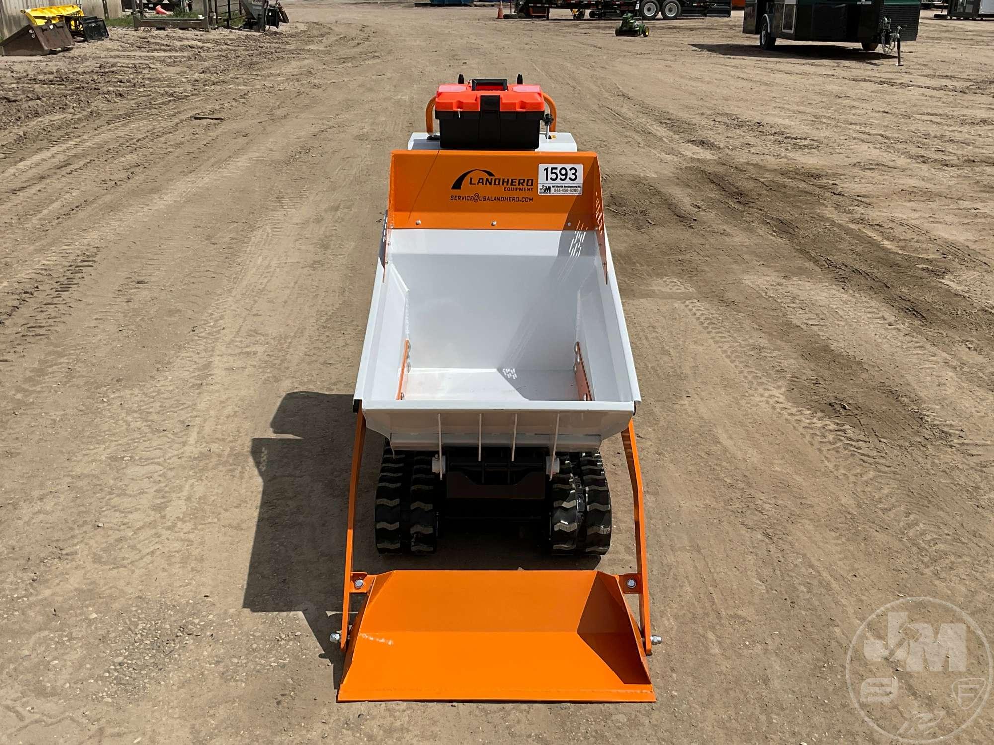 UNUSED, 2024 LANDHERO RIDE ON DUMPER