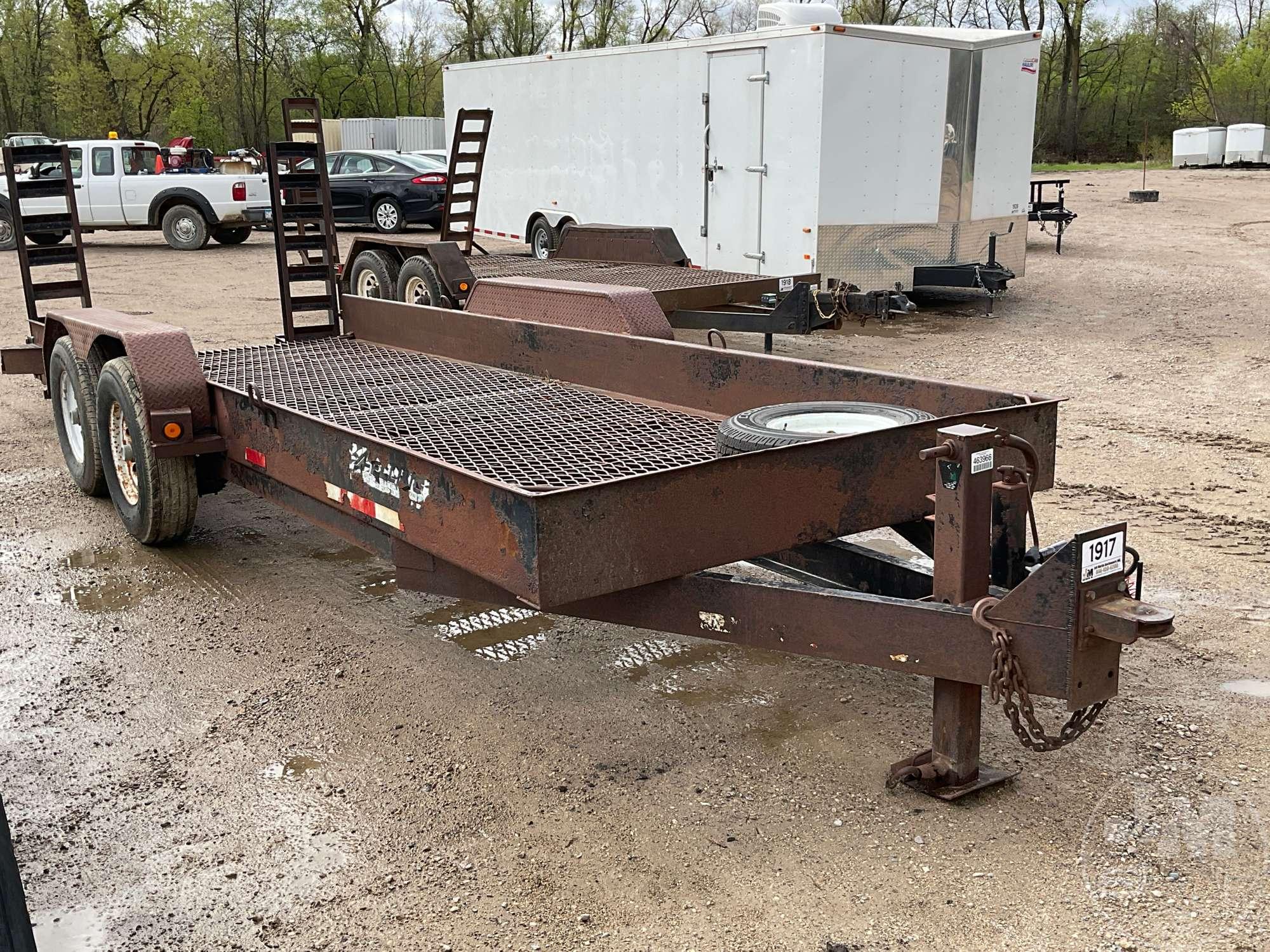 2000 FELLING EQUIPMENT TRAILER 6'6"X20'