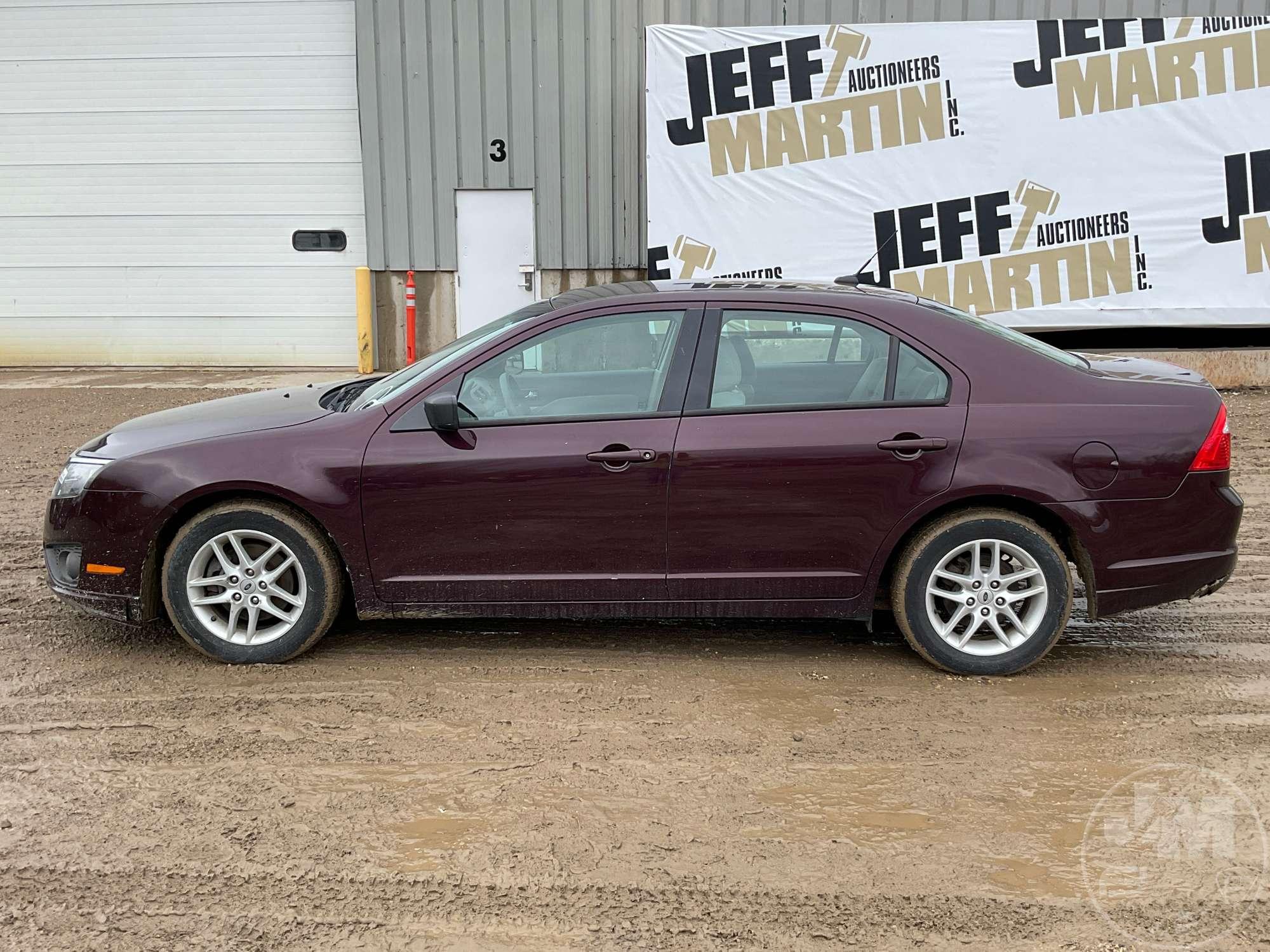 2012 FORD FUSION VIN: 3FAHP0GA9CR340853 FWD