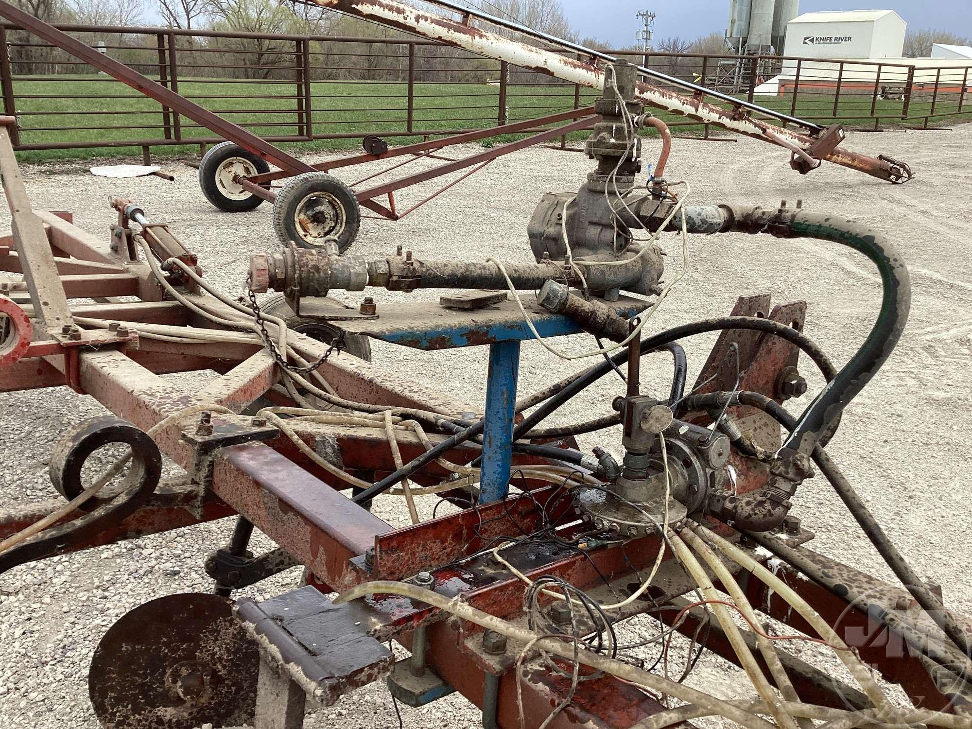 JOHN BLUE ANHYDROUS BAR, 10 SHANK 30”...... SPACING, 3 PT.