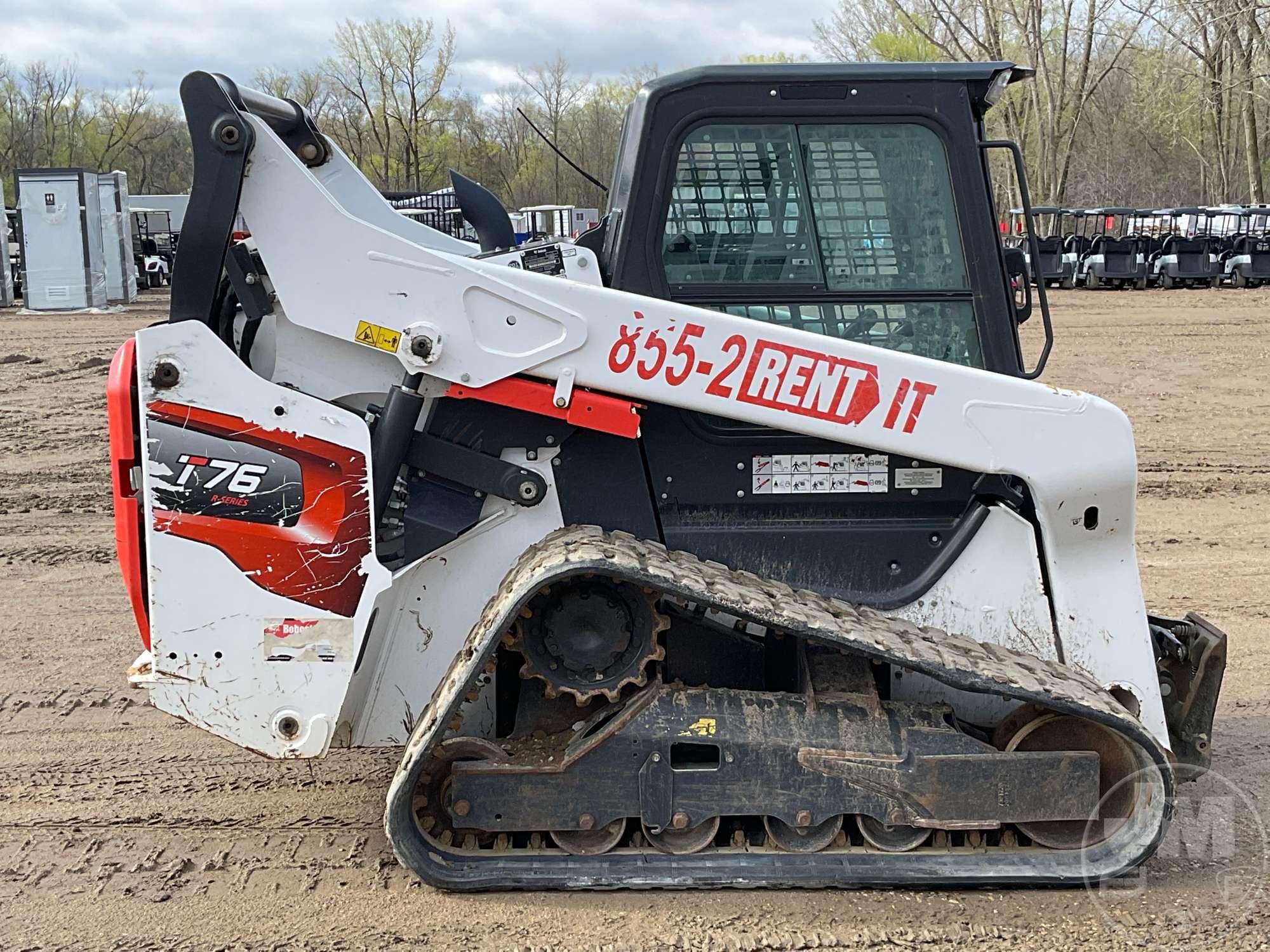 2021 BOBCAT MODEL T76 MULTI TERRAIN LOADER SN: B4CE14686