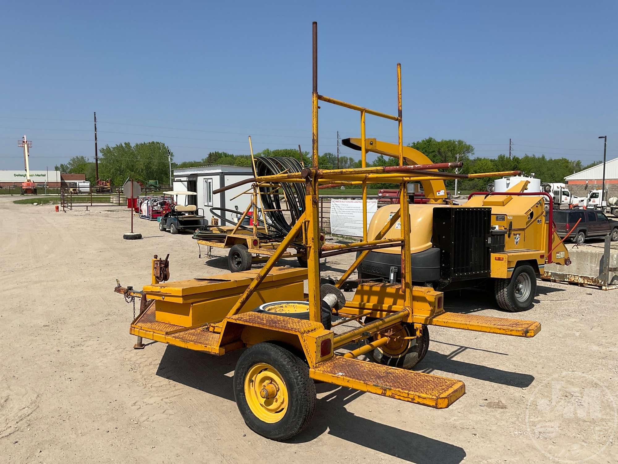 1989 HOMEMADE  COIL PIPE TRAILER  VIN: ID423934