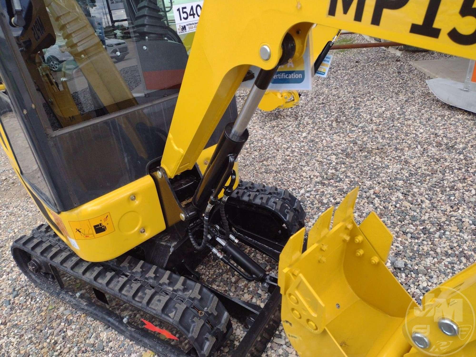 2024 MACHPRO MP15 MINI EXCAVATOR SN: SLP2415080115