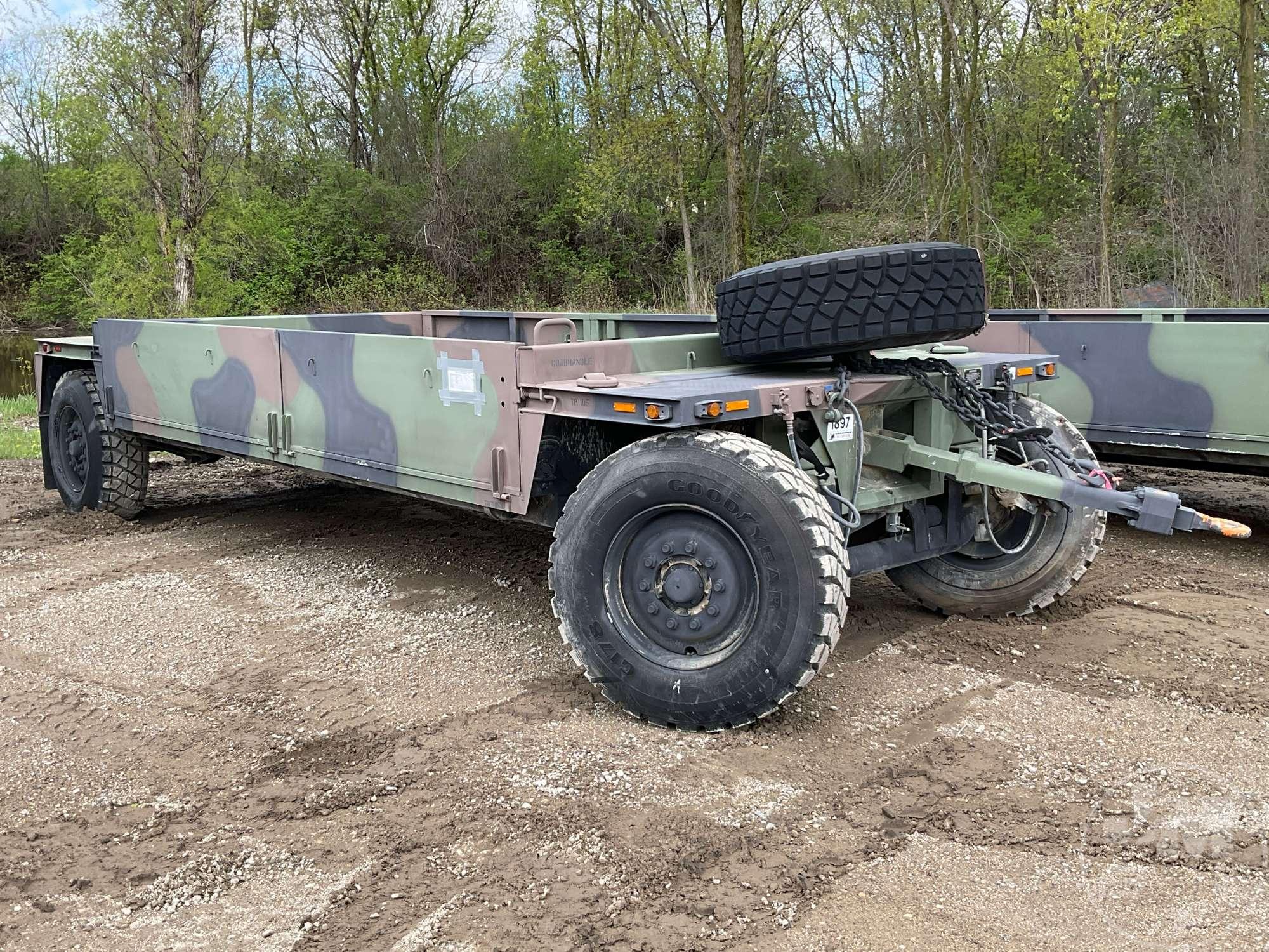 2010 DRS SUSTAINMENT SYSTEMS M989A1 VIN: NW2FE2 4163 T/A HEAVY EXPANDED MOBILITY AMMUNITION TRAILER