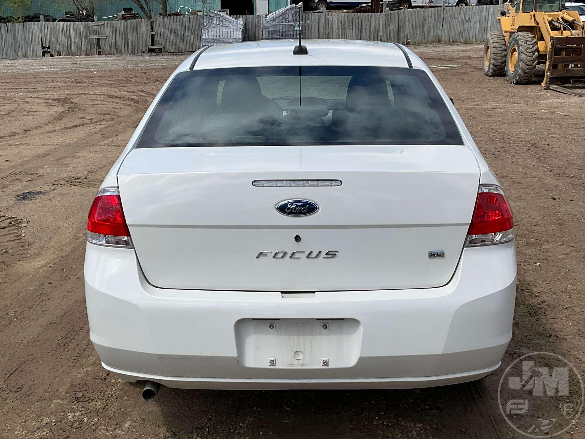 2009 FORD FOCUS VIN: 1FAHP35N39W267489 FWD