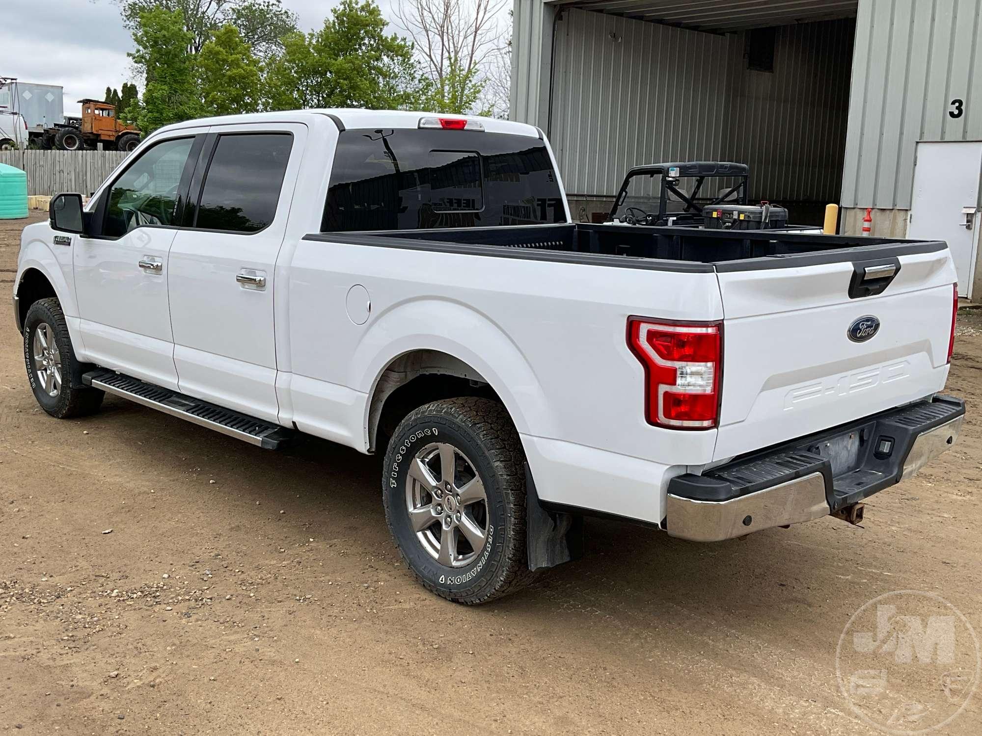 2019 FORD F-150 CREW CAB 4X4 PICKUP VIN: 1FTFW1E59KKD20394