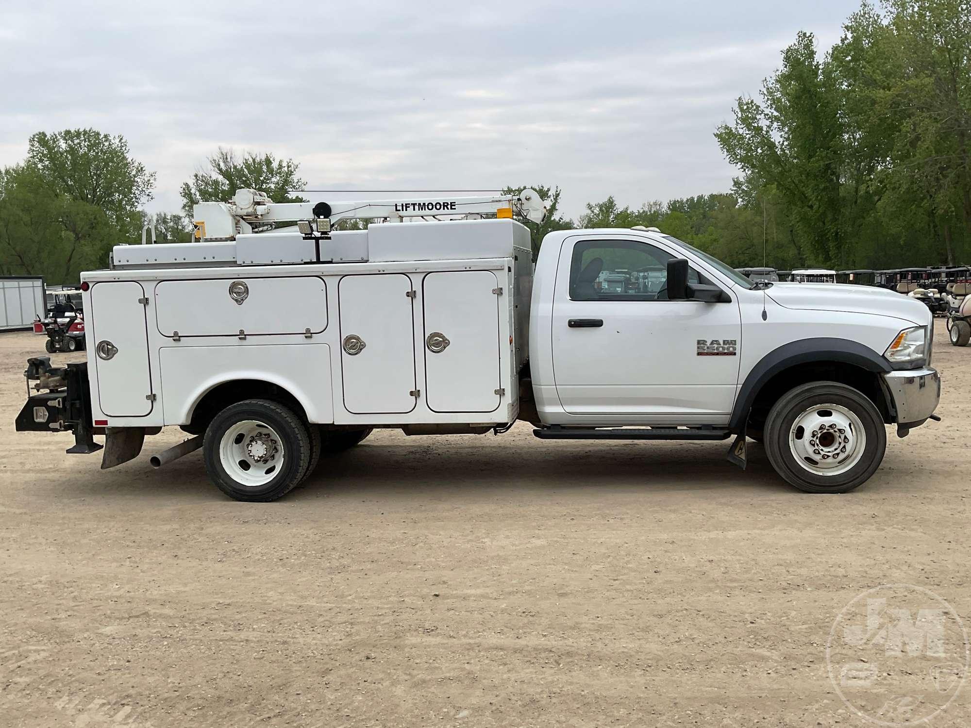 2013 RAM 5500 HEAVY DUTY S/A MECHANICS TRUCK VIN: 3C7WRMBL1DG564064