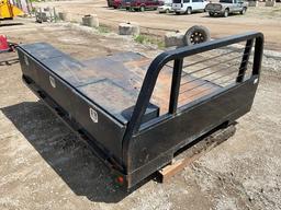 MONROE STEEL 8’...... FLAT BED TRUCK BODY WITH TOOLBOXES