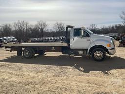 2004 FORD F-650 SINGLE AXLE ROLLBACK TRUCK VIN: 3FRNF65N34V684750