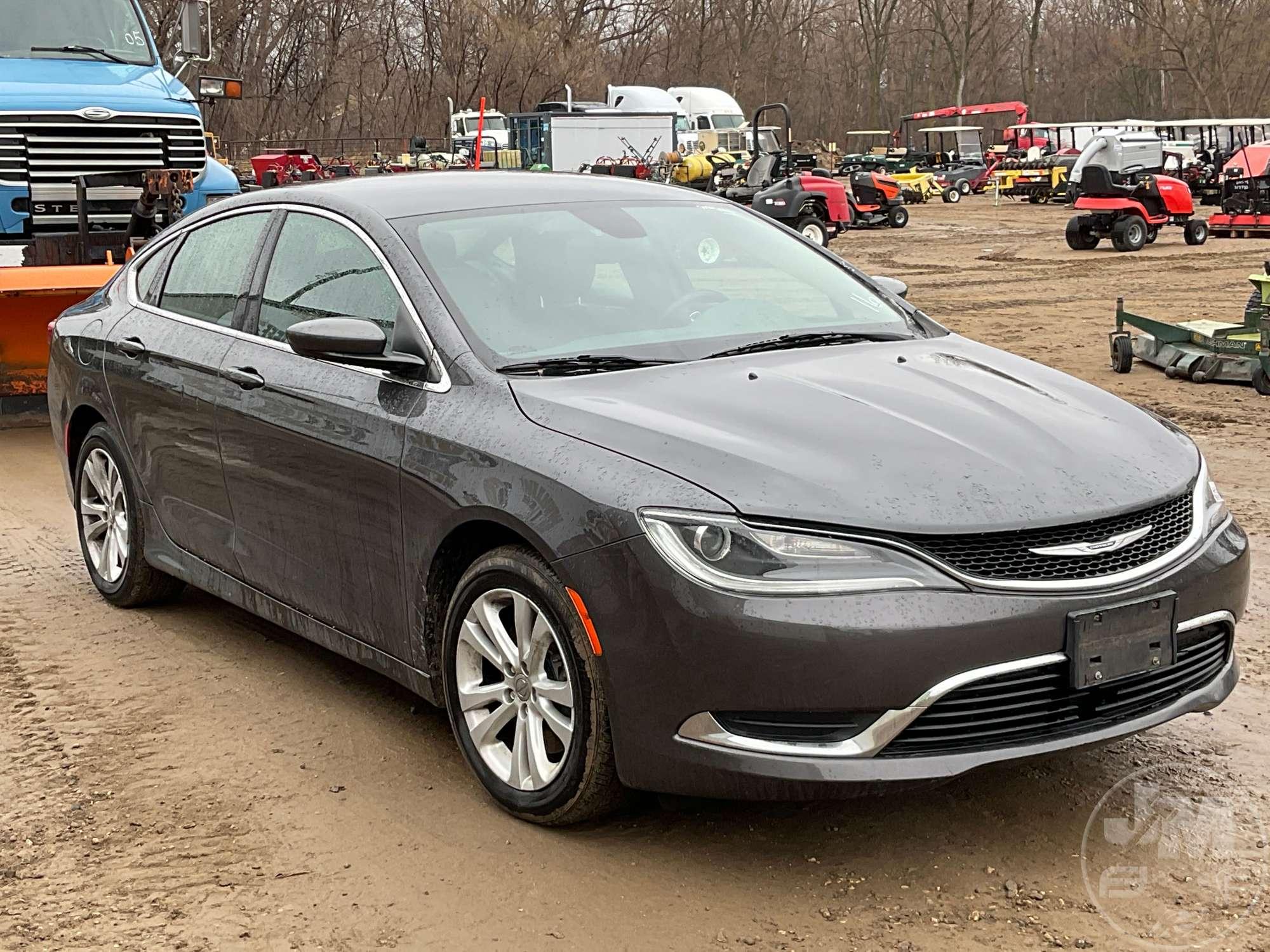 2016 CHRYSLER 200 VIN: 1C3CCCAG8GN183442 FWD