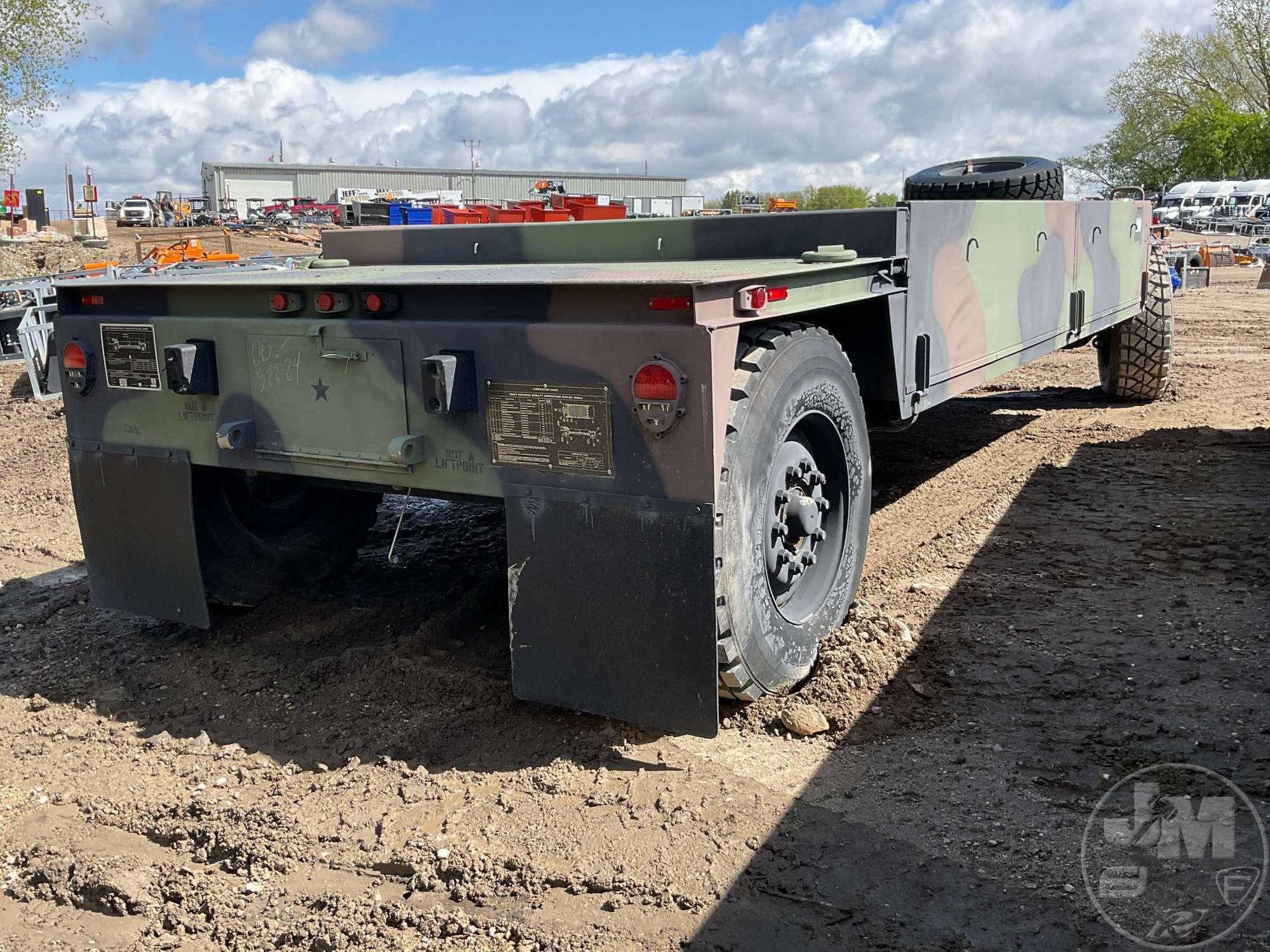 2010 DRS SUSTAINMENT SYSTEMS M989A1 VIN: NW2FGP 4252 T/A HEAVY EXPANDED MOBILITY AMMUNITION TRAILER