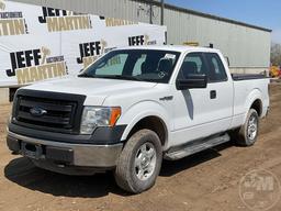 2013 FORD F-150 EXTENDED CAB 4X4 PICKUP VIN: 1FTFX1EF0DKD27629