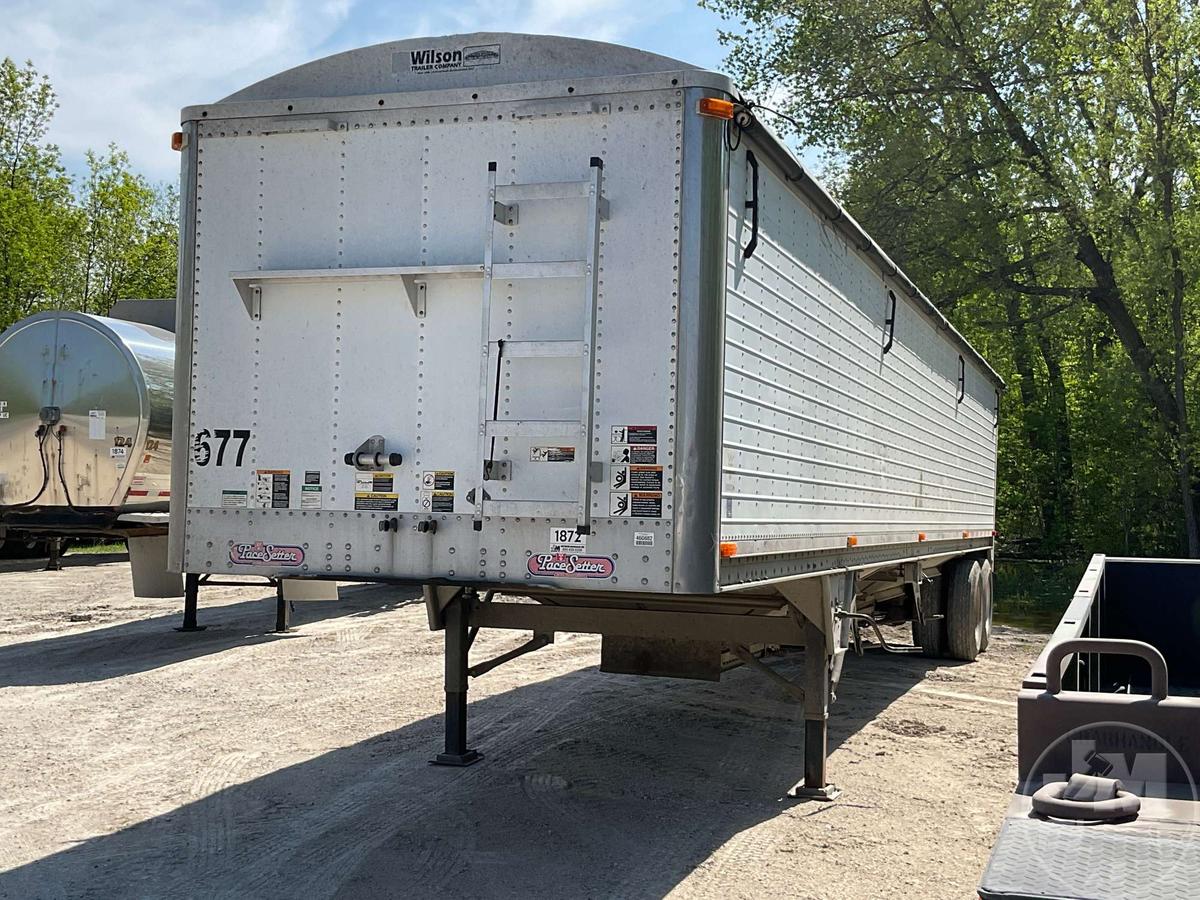 2008 WILSON DWH-551 HOPPER BOTTOM TRAILER VIN: 1W1MCFYA58A247972